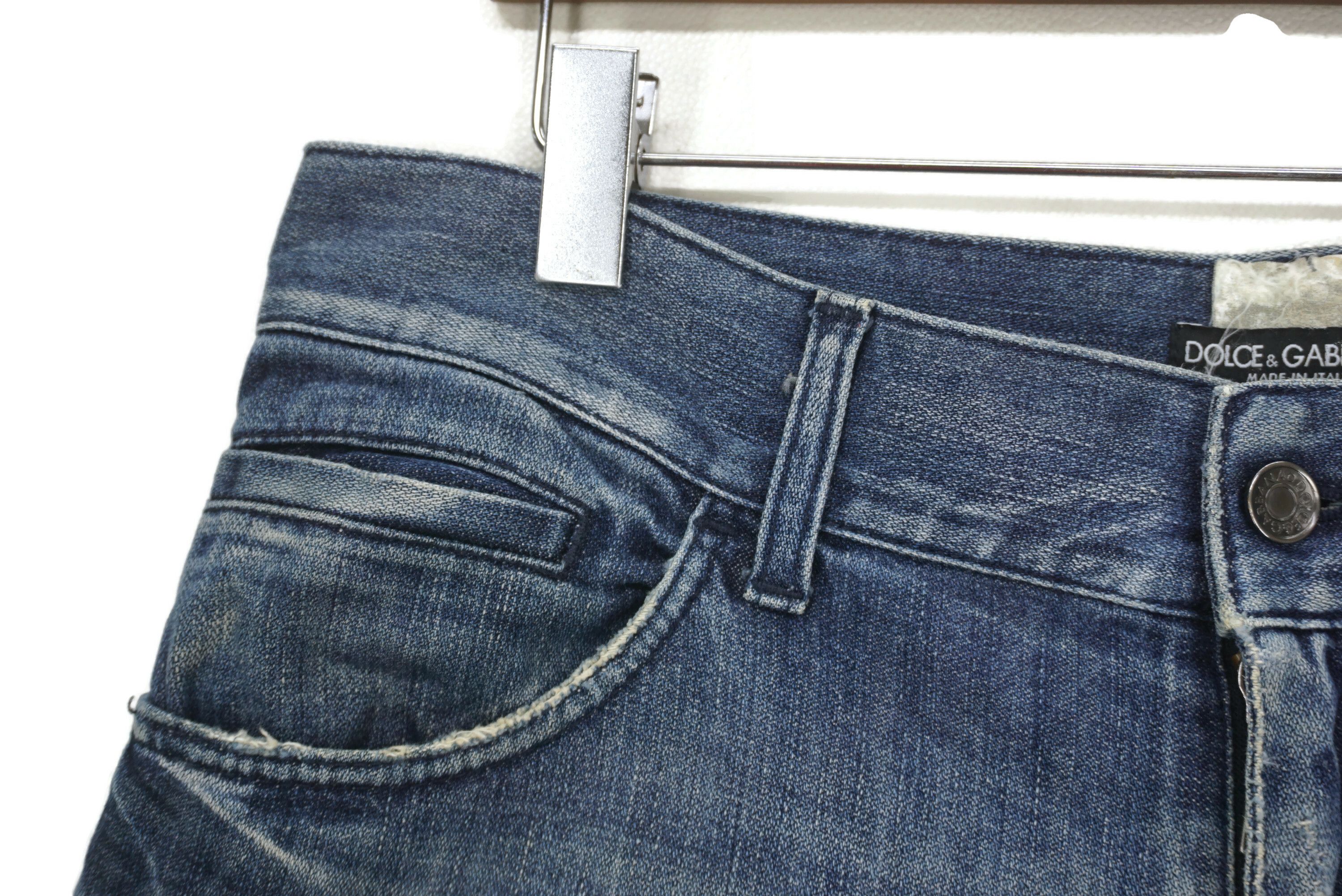 Dolce & Gabbana D&G Jeans Size W34xL33.5 Made in Italy 14 Classic Low Rise Size US 34 / EU 50 - 4 Thumbnail