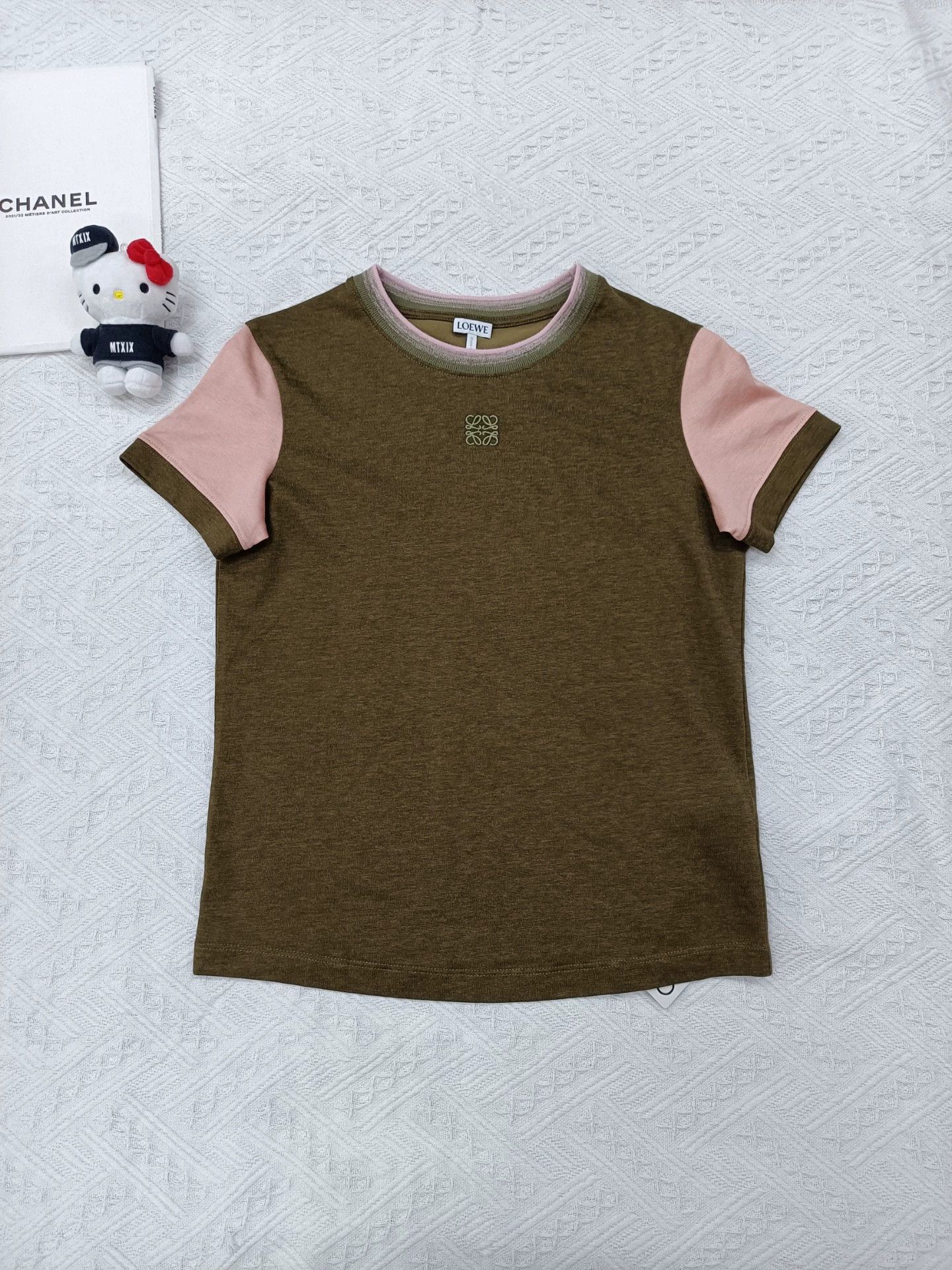 Loewe Loewe 26 SS Colorblock Short Sleeve T-Shirt M Size M / US 6-8 / IT 42-44 - 1 Thumbnail