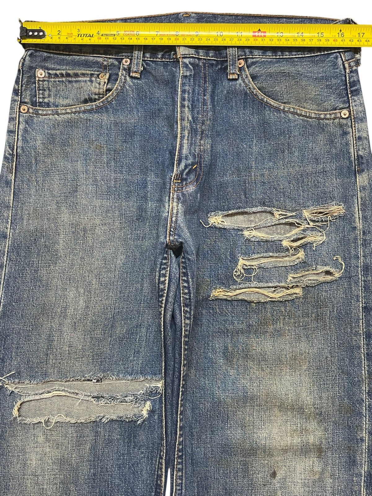 Vintage 90s Japan Levis 512 Distressed Style Baggy Jeans