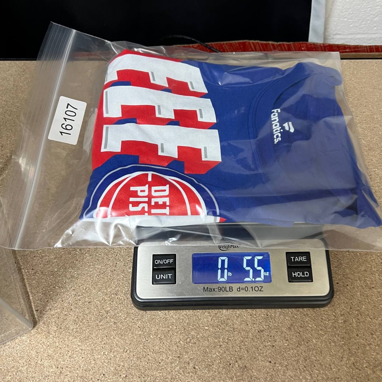 Other Detroit Pistons Shirt Men Large Blue Fanatics New L Size US L / EU 52-54 / 3 - 6 Thumbnail