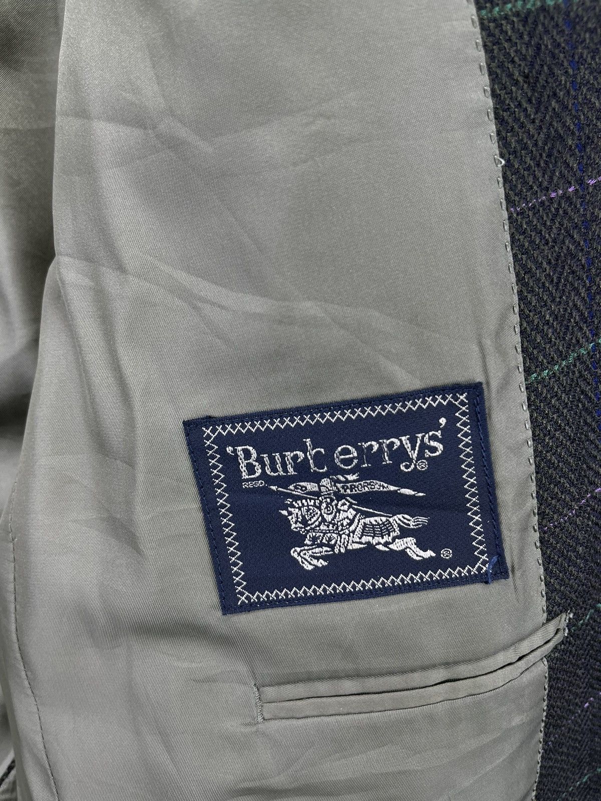 Burberry Vintage Burberry Rare Wool Coats Jacket Size US M / EU 48-50 / 2 - 7 Thumbnail