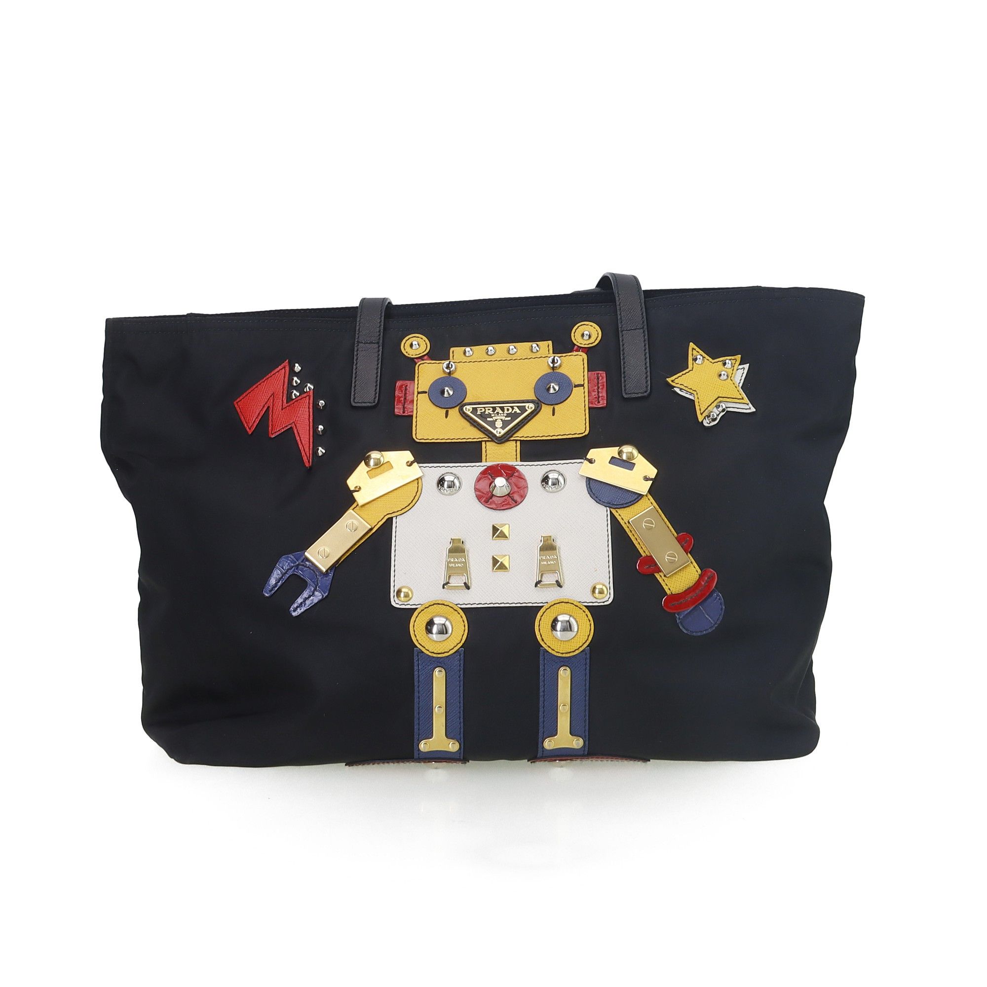 Prada Prada Robot Nylon Tote Bag Size ONE SIZE - 1 Thumbnail