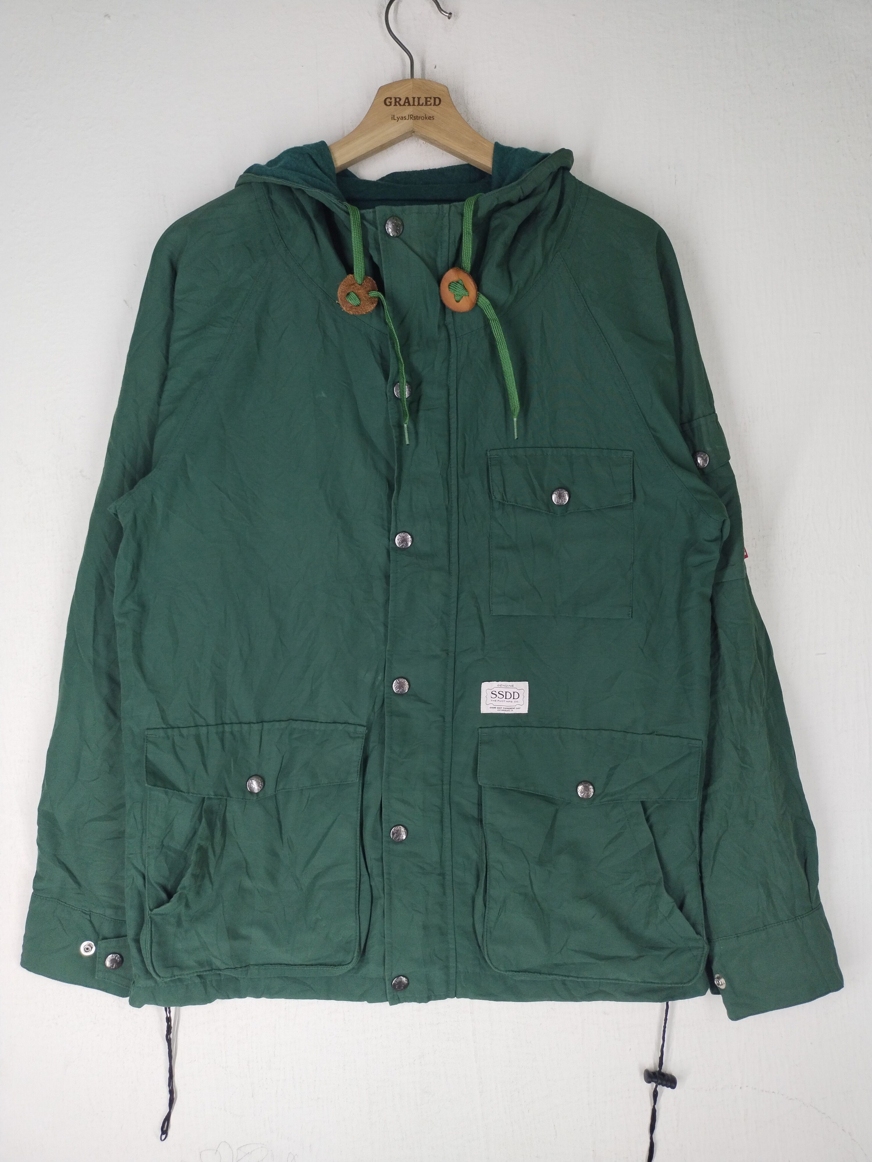 FUCT Vintage Fuct SSDD Streetwear Hoodie Gorpcore Light Jacket Size US M / EU 48-50 / 2 - 3 Thumbnail