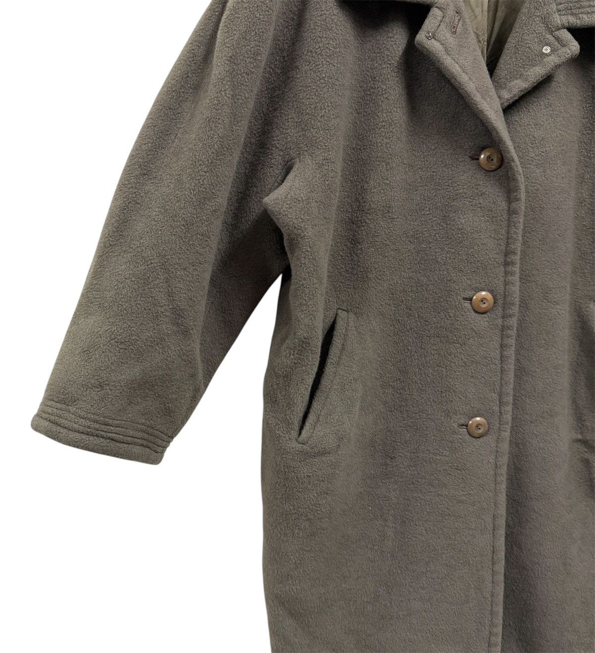 Alexander McQueen Vintage Marella Wool Coat Jacket Size XL / US 12-14 / IT 48-50 - 5 Thumbnail