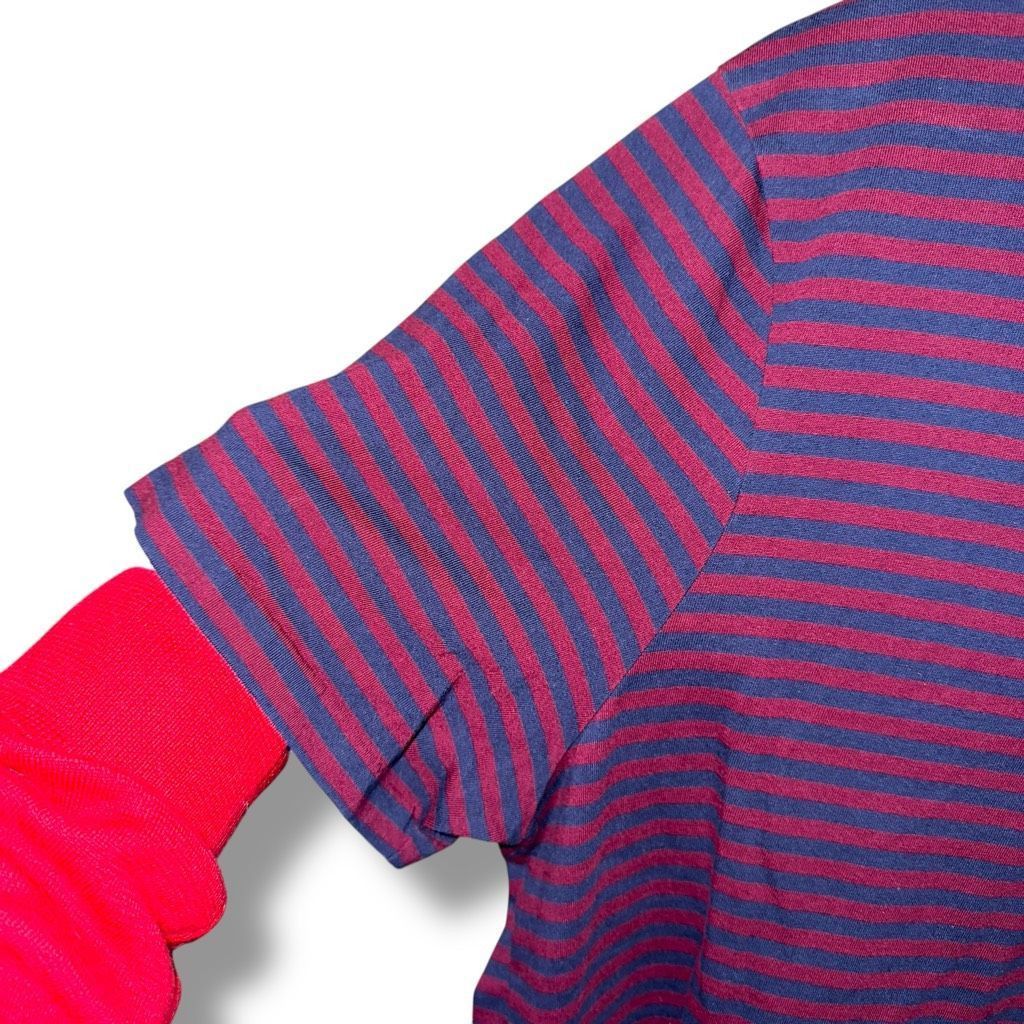 Polo Ralph Lauren Polo Ralph Lauren Nautical Navy & Wine Red Cotton S/S T-Shirt Sz XL Size US XL / EU 56 / 4 - 4 Thumbnail