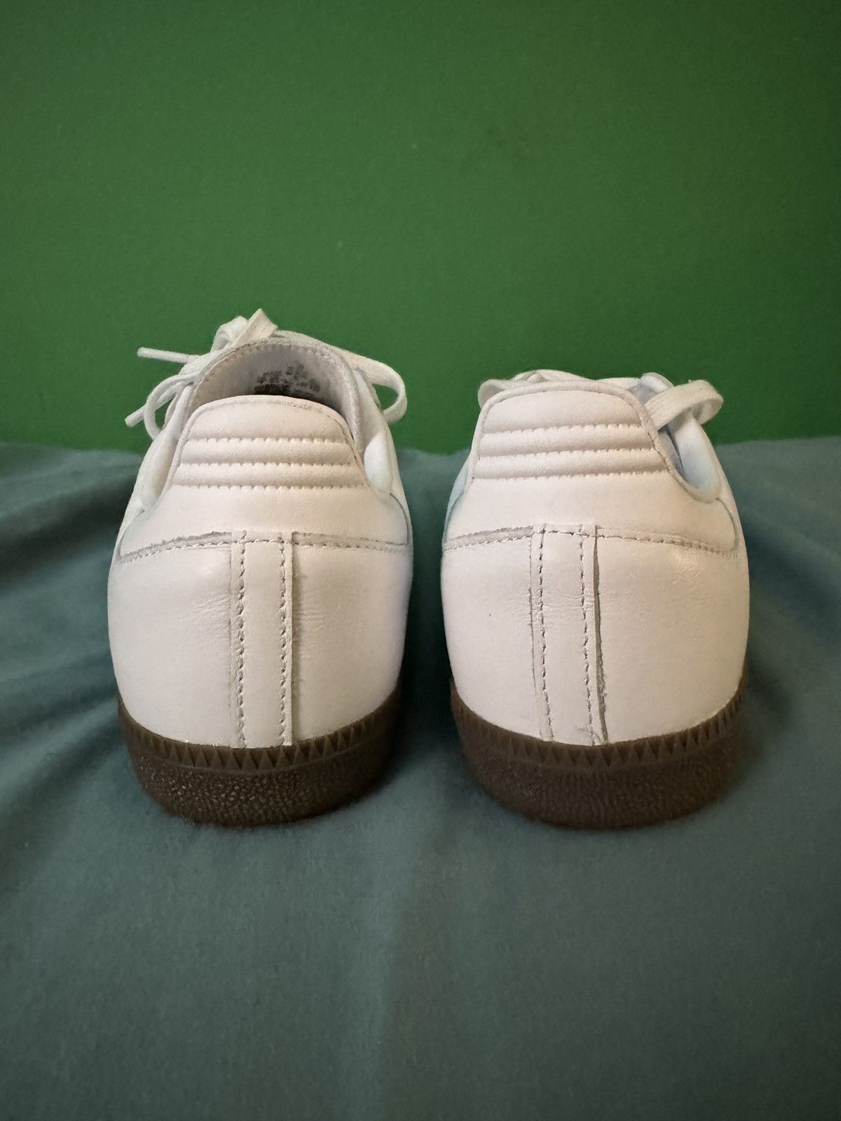 Adidas Adidas Samba Cloud White Blue Gum 2024 Size US 7 / EU 40 - 3 Thumbnail