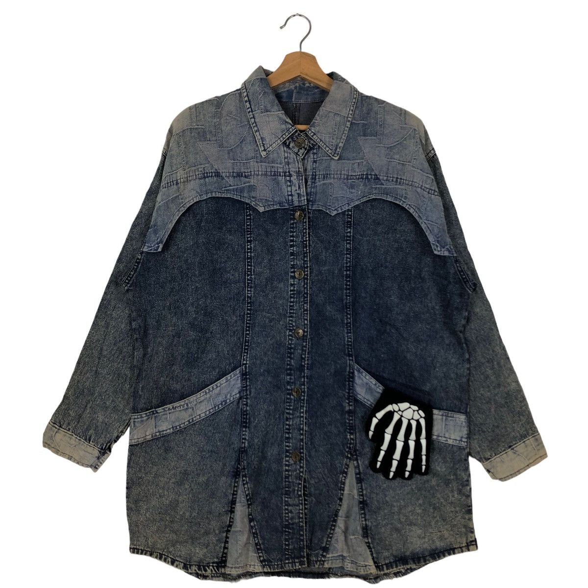 Japanese Brand 🔥90’s Vintage Sisoko Quilted Blue Blue Japan Jacket Size US M / EU 48-50 / 2 - 2 Thumbnail
