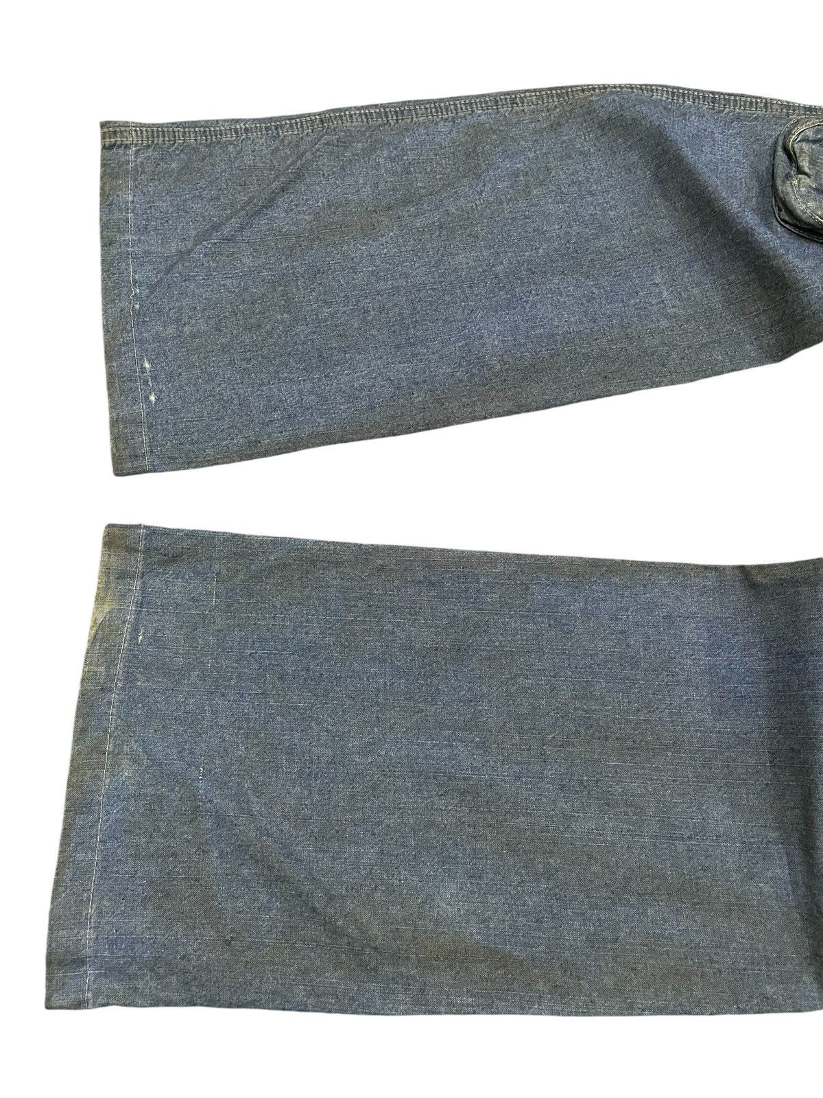 Hysteric Glamour × Japanese Brand × Le Grande Bleu (L.G.B.) Super Flared Authentic & Couture Mud Wash Multi Pocket Jeans Size US 30 / EU 46 - 16 Thumbnail