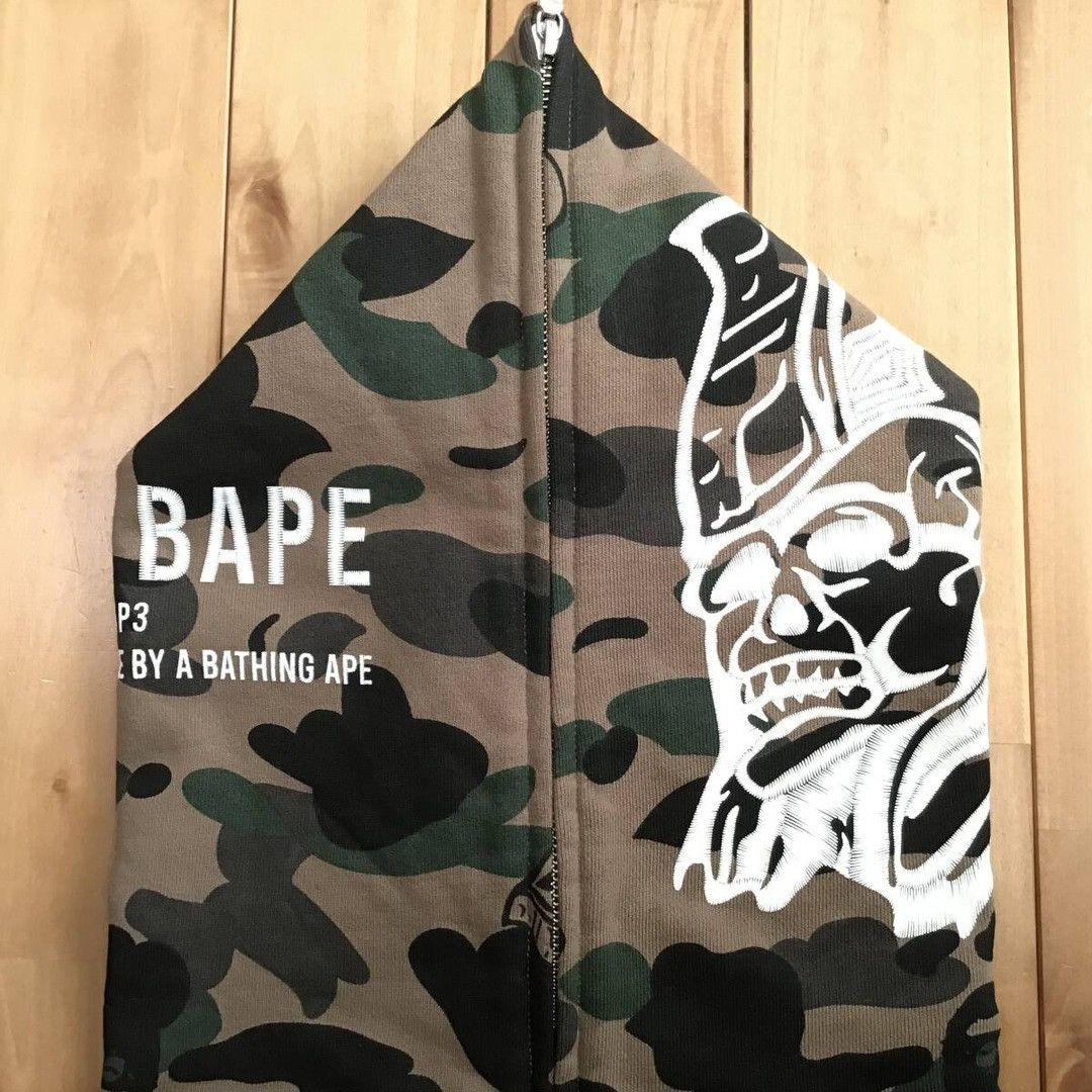 Bape URSUS BAPE full zip hoodie BAPE camo a bathing ape Size US XXL / EU 58 / 5 - 4 Thumbnail