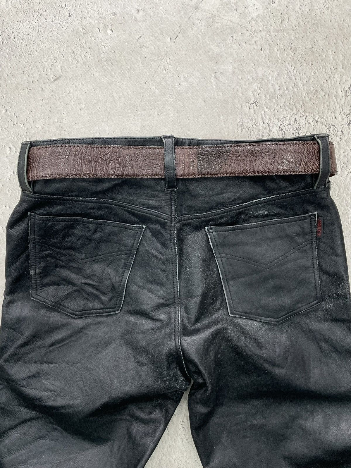 14th Addiction Rare 14th addiction ostrich leather reptiles house belt Size ONE SIZE - 12 Thumbnail