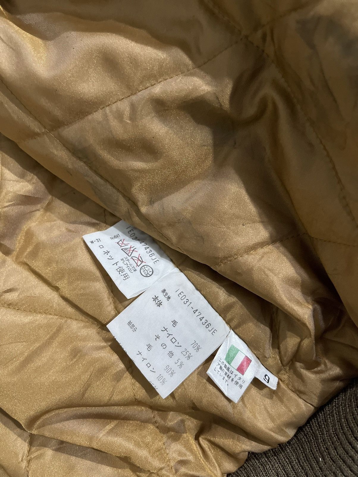 Japanese Brand × Vintage Vintage Gio Sport Weekend Wool Bomber Jacket Size US XL / EU 56 / 4 - 16 Thumbnail