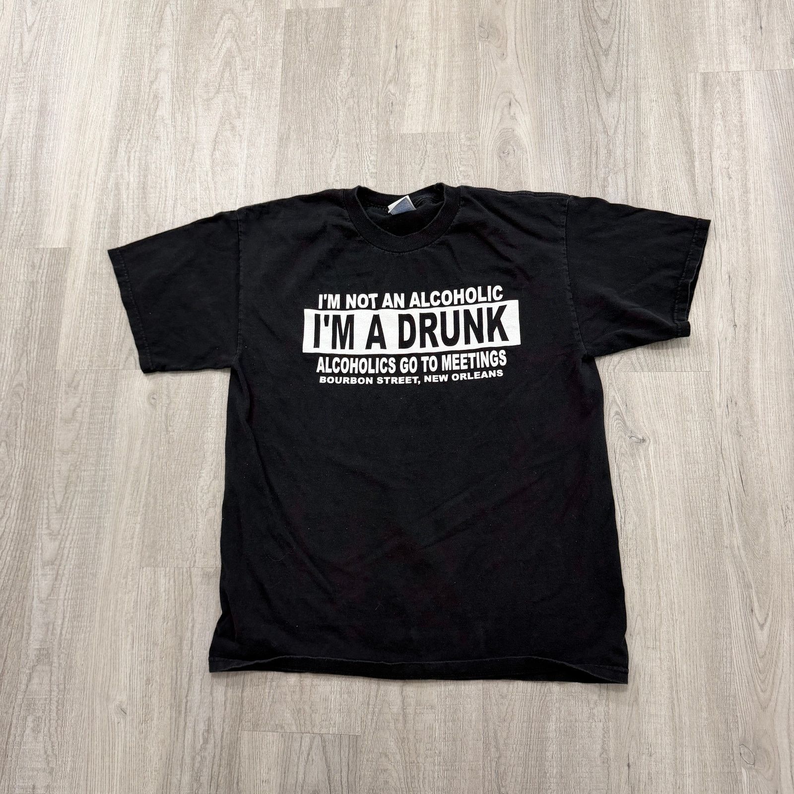 Vintage Vintage I'm Not an Alcoholic I'm A Drunk Shirt Men's Large Size US L / EU 52-54 / 3 - 1 Thumbnail