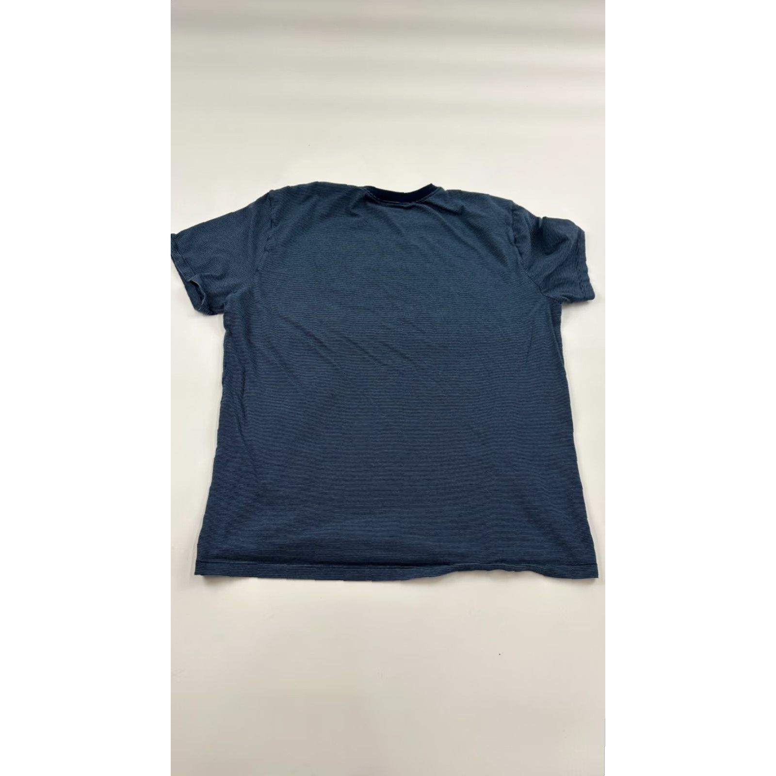 Gap Gap Men's XL Blue Striped Short Sleeve Crew Neck T-Shirt Outdoor Casual Size US XL / EU 56 / 4 - 2 Thumbnail