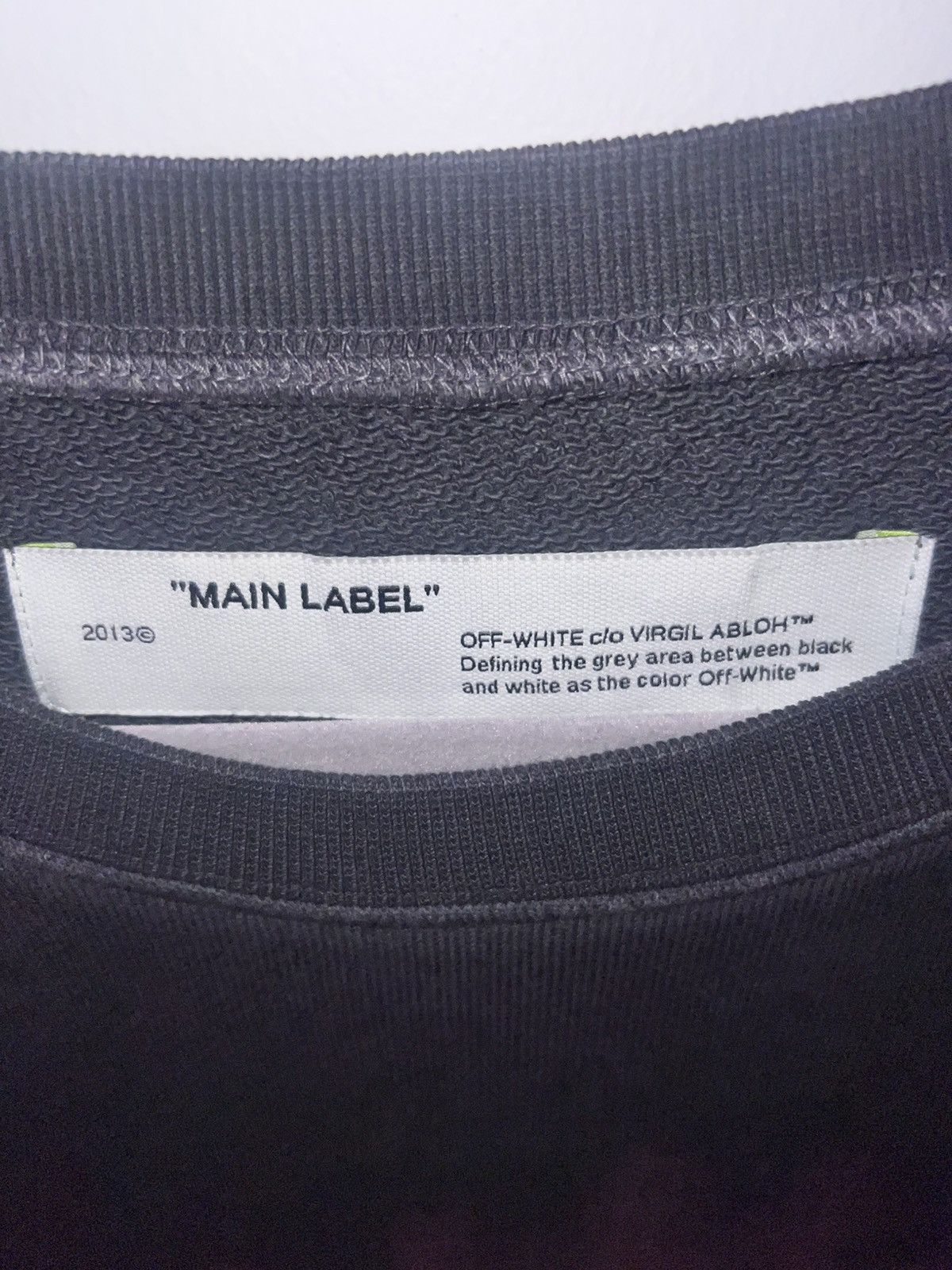Off-White OFF WHITE WATER DELAY BLACK SWEATER Size US M / EU 48-50 / 2 - 3 Thumbnail