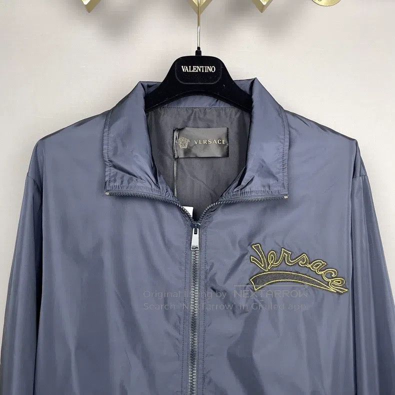 Versace Versace A stand-up collar thin men's jacket jacket Size US L / EU 52-54 / 3 - 2 Thumbnail