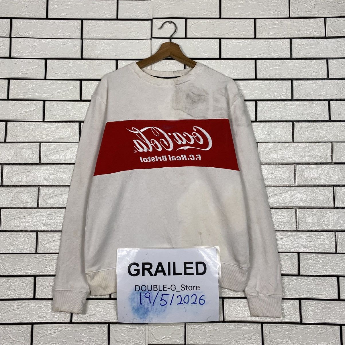 Japanese Brand Vintage Sweatshirt Coca Cola Big Logo Size US S / EU 44-46 / 1 - 1 Thumbnail