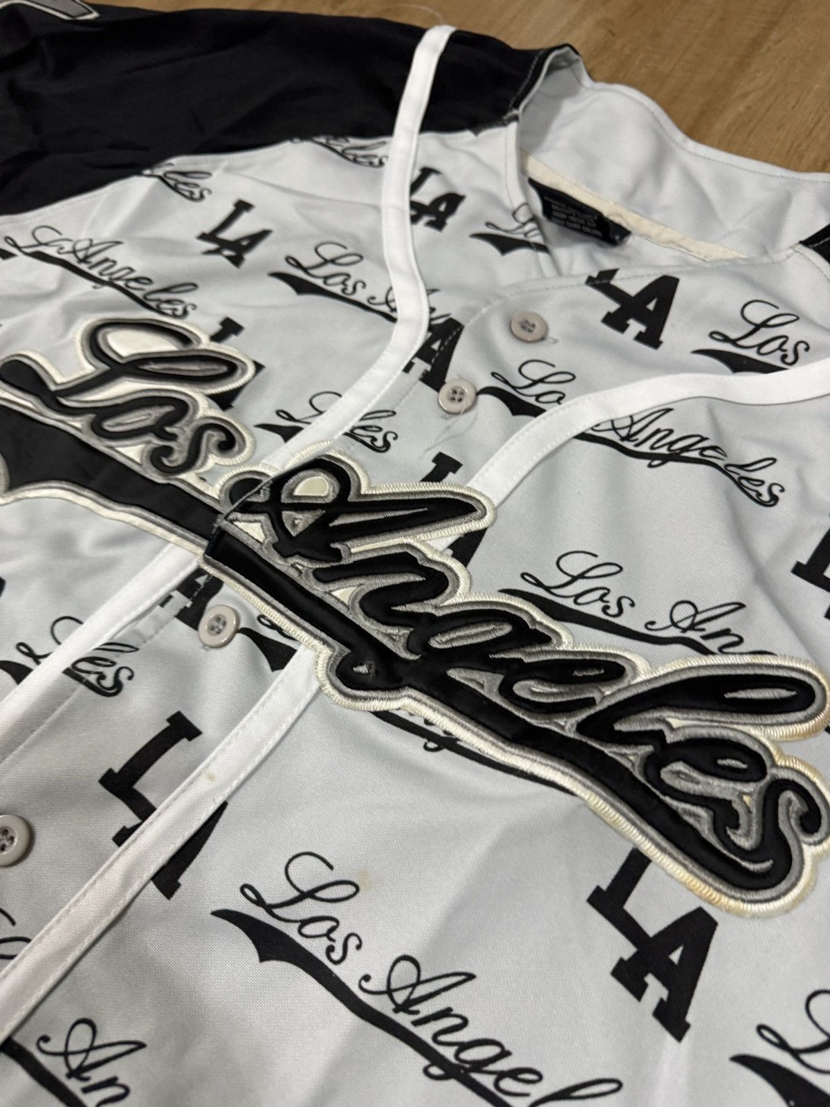 Los Angeles Apparel URBAN COUTURE LA BASEBALL JERSEY Size US XL / EU 56 / 4 - 4 Thumbnail