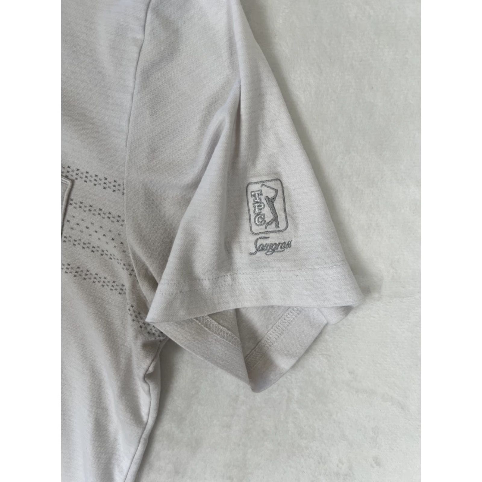 TravisMathew Travis Mathew Polo Shirt Men M White Striped Golf Polo Shirt Polo M White Striped 90s USA Mens Size US M / EU 48-50 / 2 - 5 Thumbnail