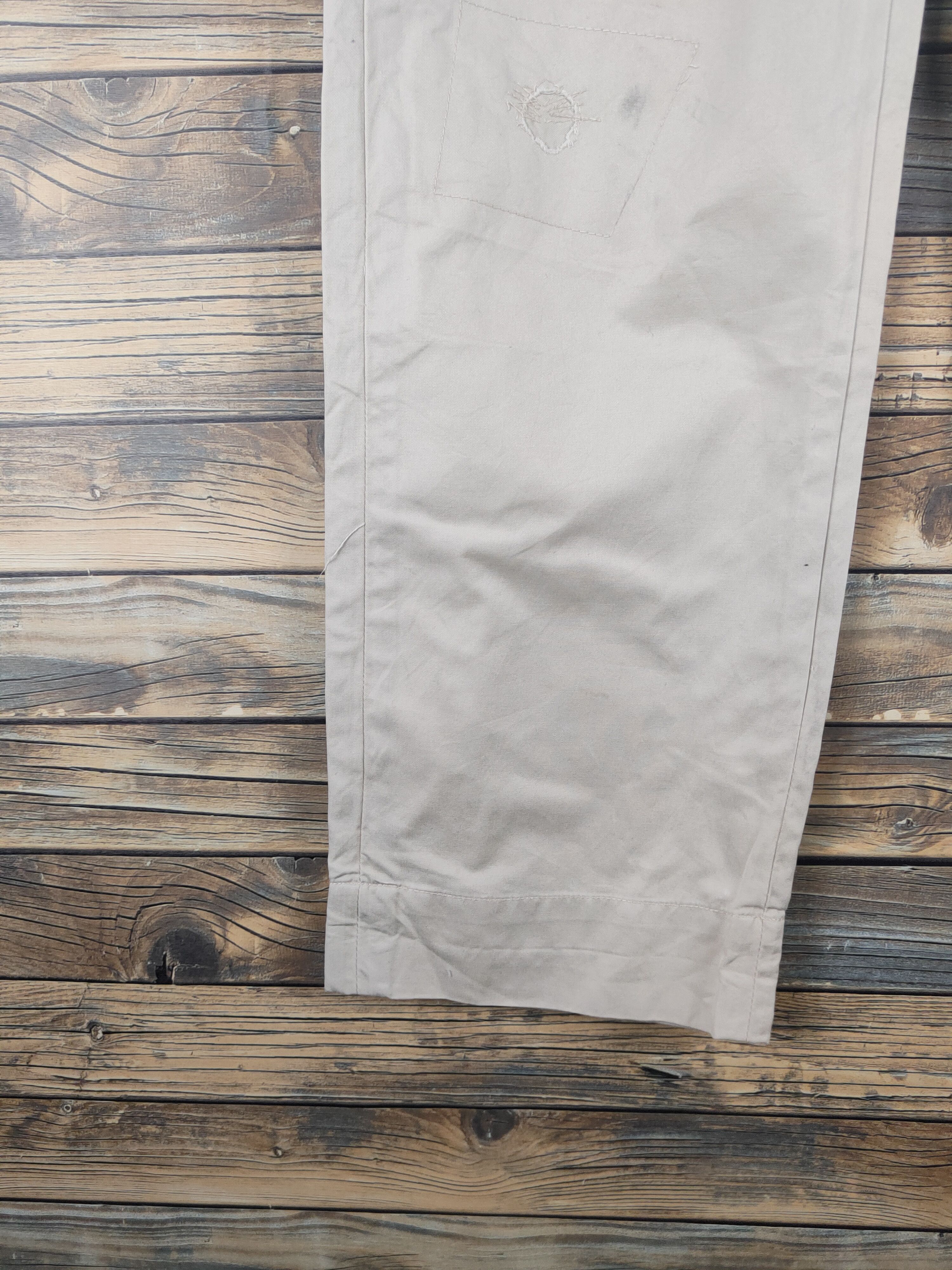 Japanese Brand DL Akbrico Ivory Multipocket Patched Casual Pants #46-022 Size US 32 / EU 48 - 4 Thumbnail