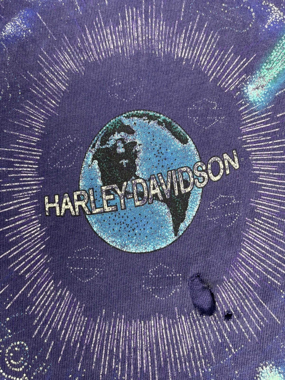 Harley Davidson × Vintage Vintage 1995 Harley Davidson all over print tee rare grail Size US XL / EU 56 / 4 - 17 Thumbnail