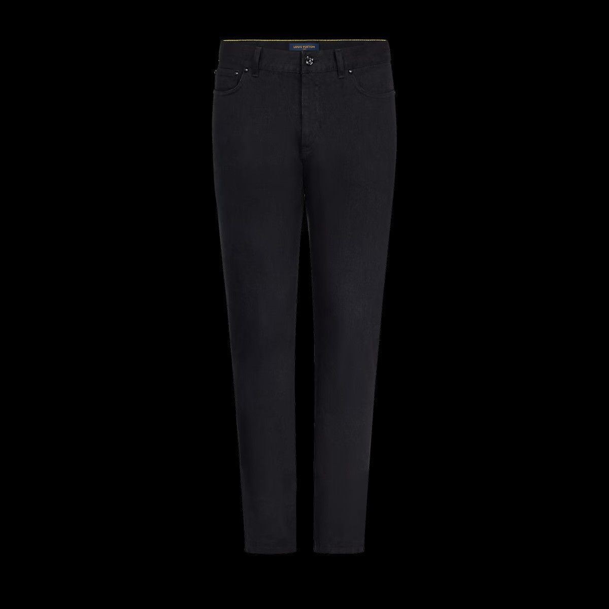Louis Vuitton black slim denim