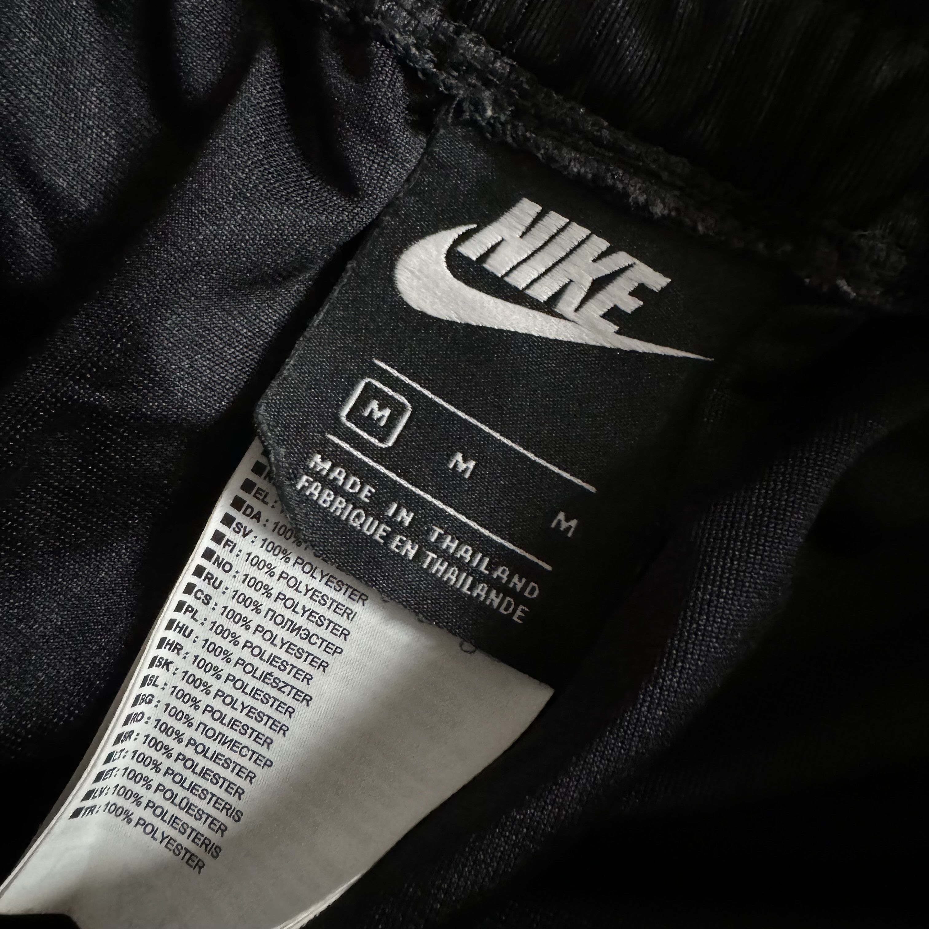 Japanese Brand NIKE TRACK BAGGY FULL BUTTON UP PANTS Y2K DRILL Size US 32 / EU 48 - 9 Thumbnail