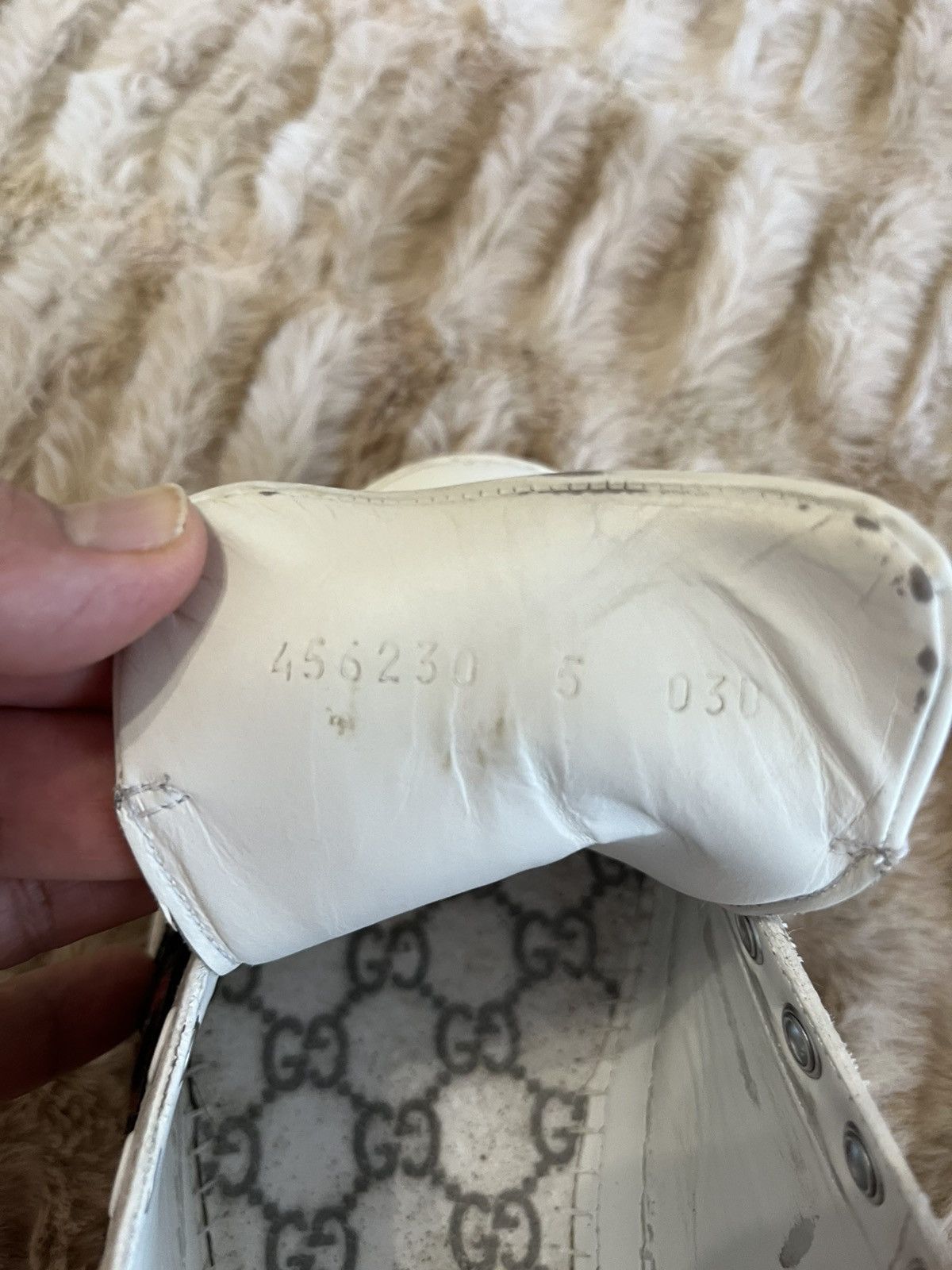 Gucci Gucci Ace Embroidered Snake Sneakers Size US 5.5 / EU 38 - 8 Thumbnail