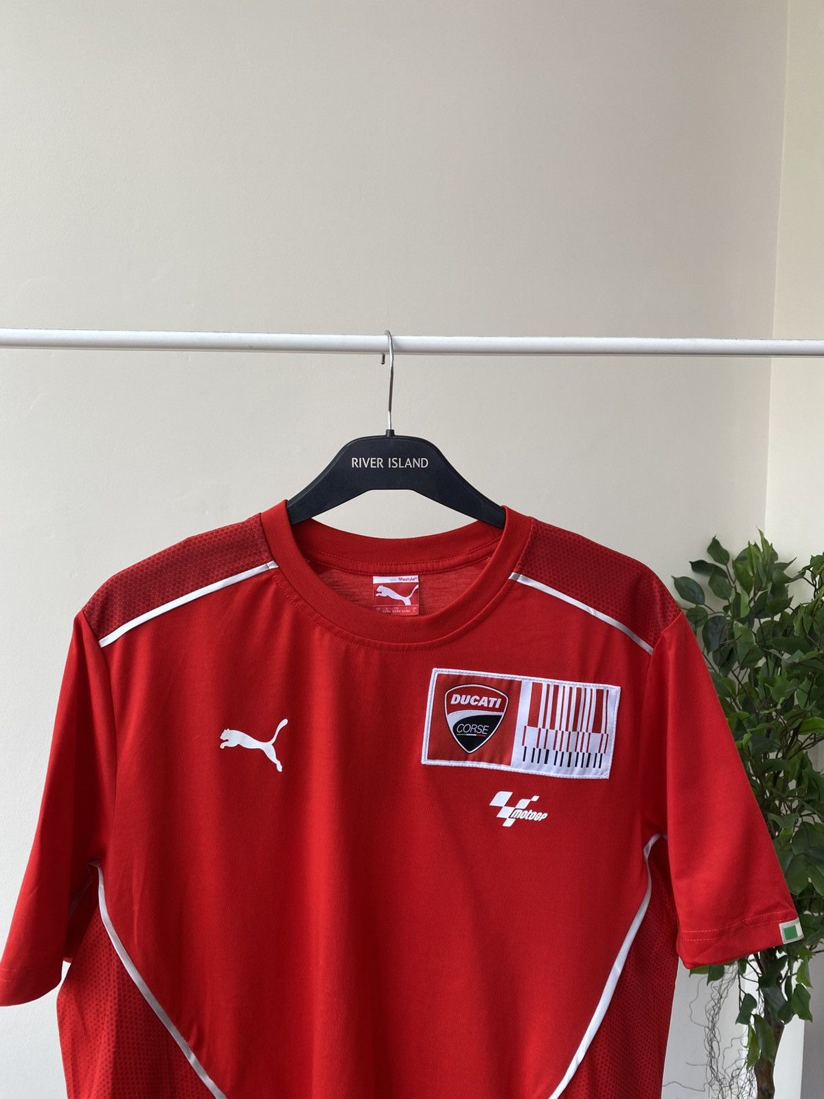 Ducati × Puma × Vintage Vintage Puma Ducati Racing Red T-shirt Size US L / EU 52-54 / 3 - 5 Thumbnail