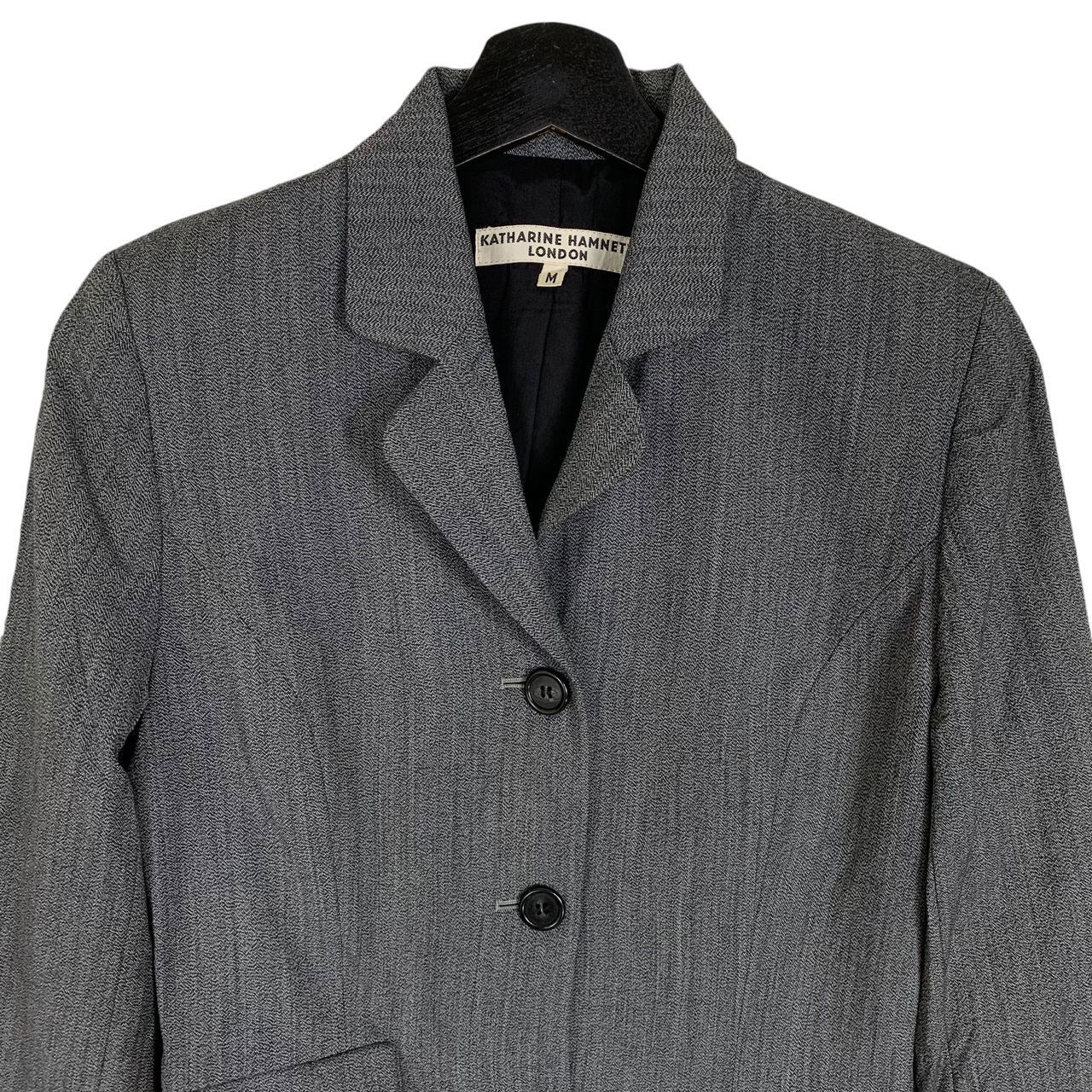 Designer × Katharine Hamnett London × Vintage Designer British Fashion Katherine Hamnett London Blazer Size M / US 6-8 / IT 42-44 - 2 Thumbnail