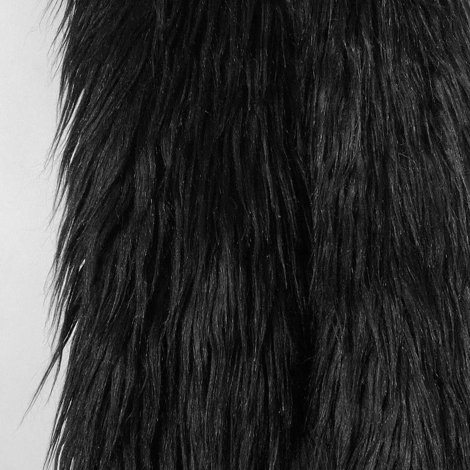 Vintage Avant - Garde faux fur Yeti coat Size S / US 4 / IT 40 - 5 Thumbnail
