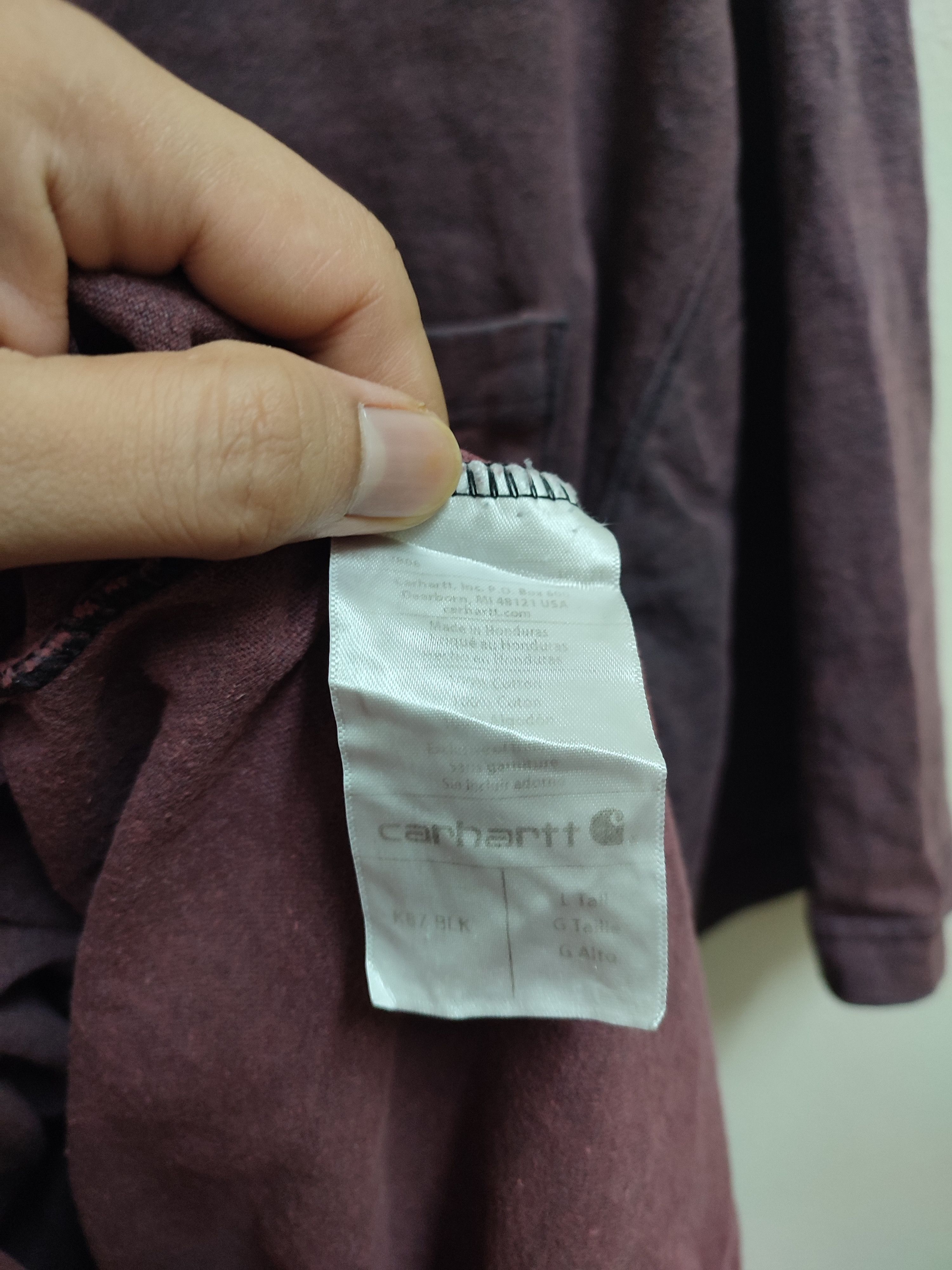 Carhartt Carhart Single Pocket sun Faded Maroon Size US L / EU 52-54 / 3 - 7 Thumbnail