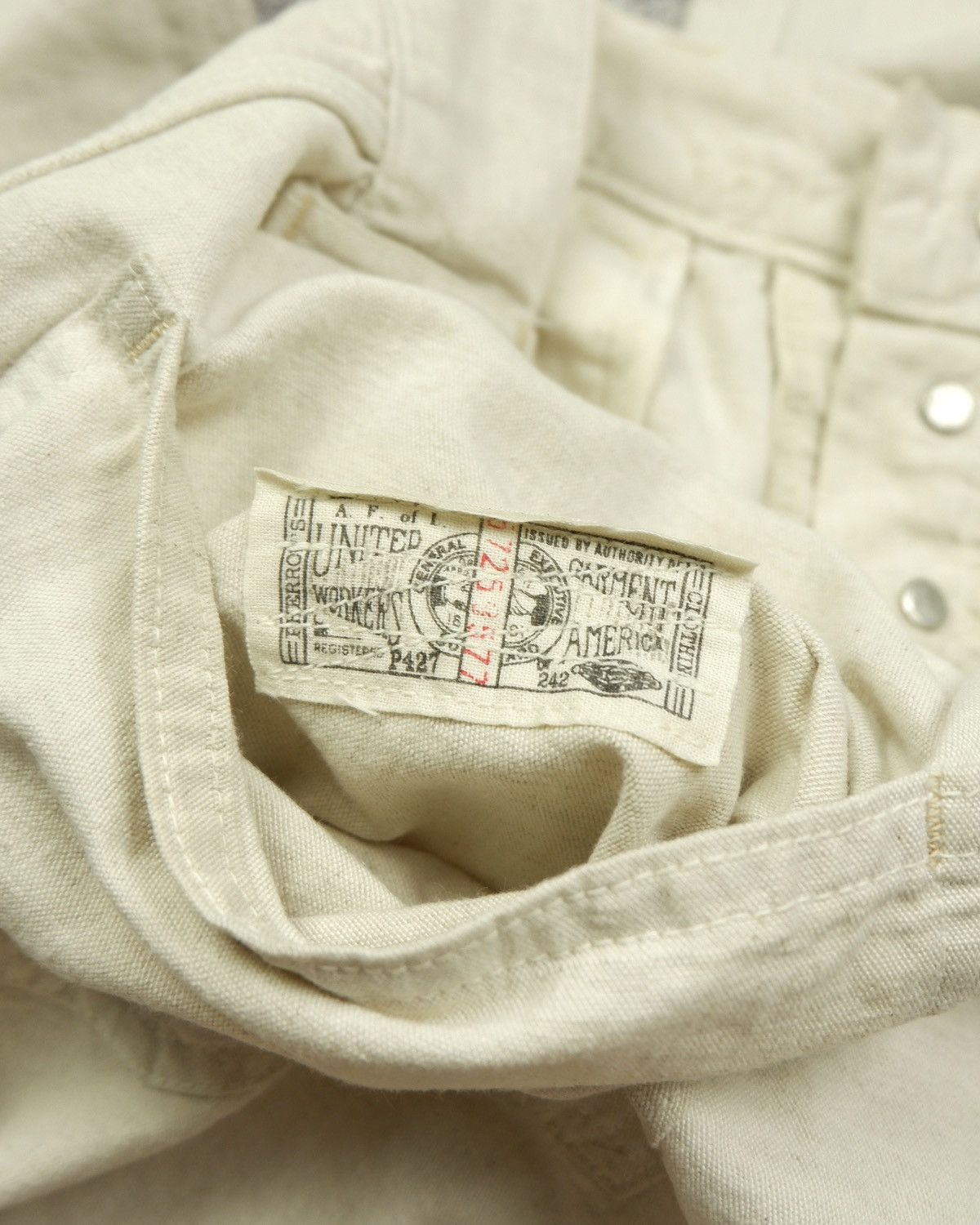 Pherrow's Pherrow's WW I 41 US Army Military Trousers Size US 30 / EU 46 - 11 Thumbnail