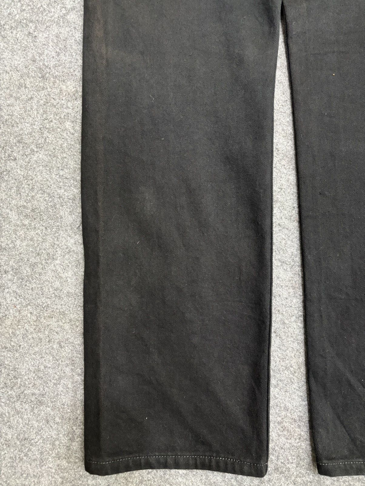 Levi's Vintage Clothing 💥90s💥Vintage Levis 501 Original Cut Superblack Denim F605 Size US 31 - 17 Thumbnail