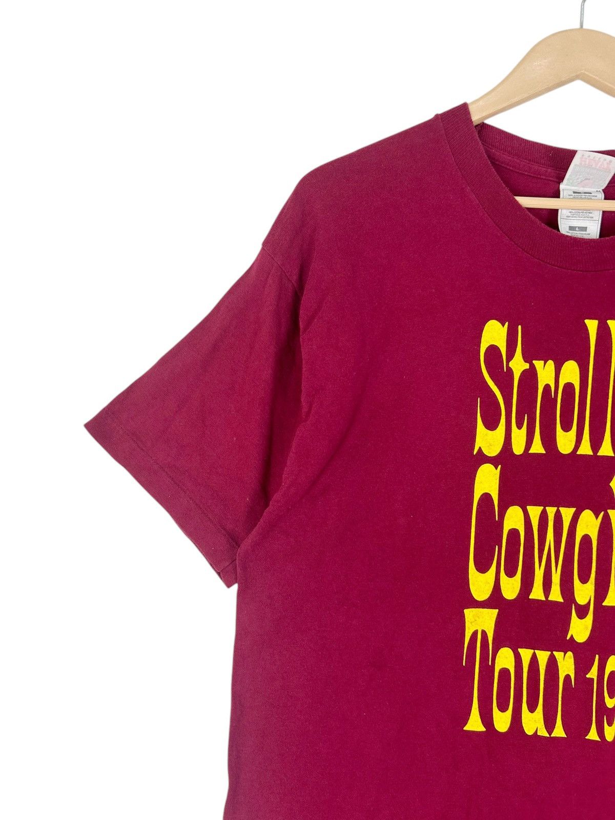 Band Tees × Vintage Vintage 90s Yumi Matsutoya ,Strollin’ Cowgirl /Jpn Queen Pop Size US L / EU 52-54 / 3 - 3 Thumbnail