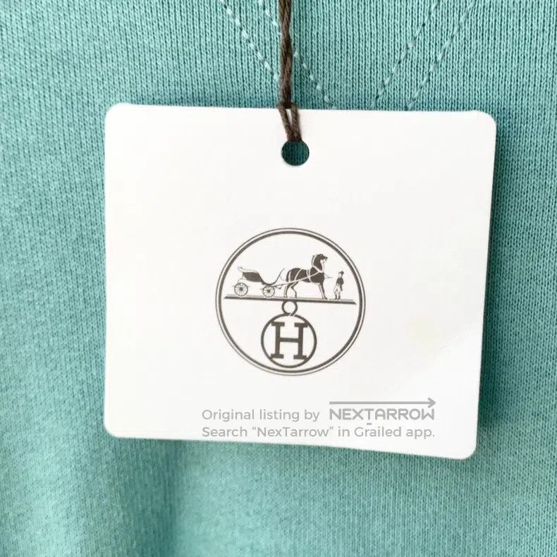 Hermes Hermes Blue Sweatshirt for Men Size US L / EU 52-54 / 3 - 6 Thumbnail