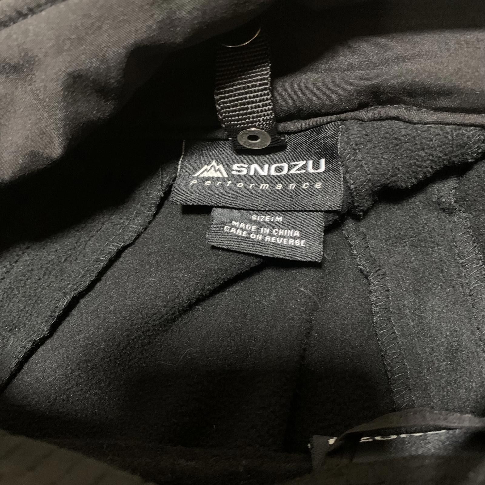 Other Snozu Performance Men's M Black Utility Hooded Jacket Size US M / EU 48-50 / 2 - 3 Thumbnail