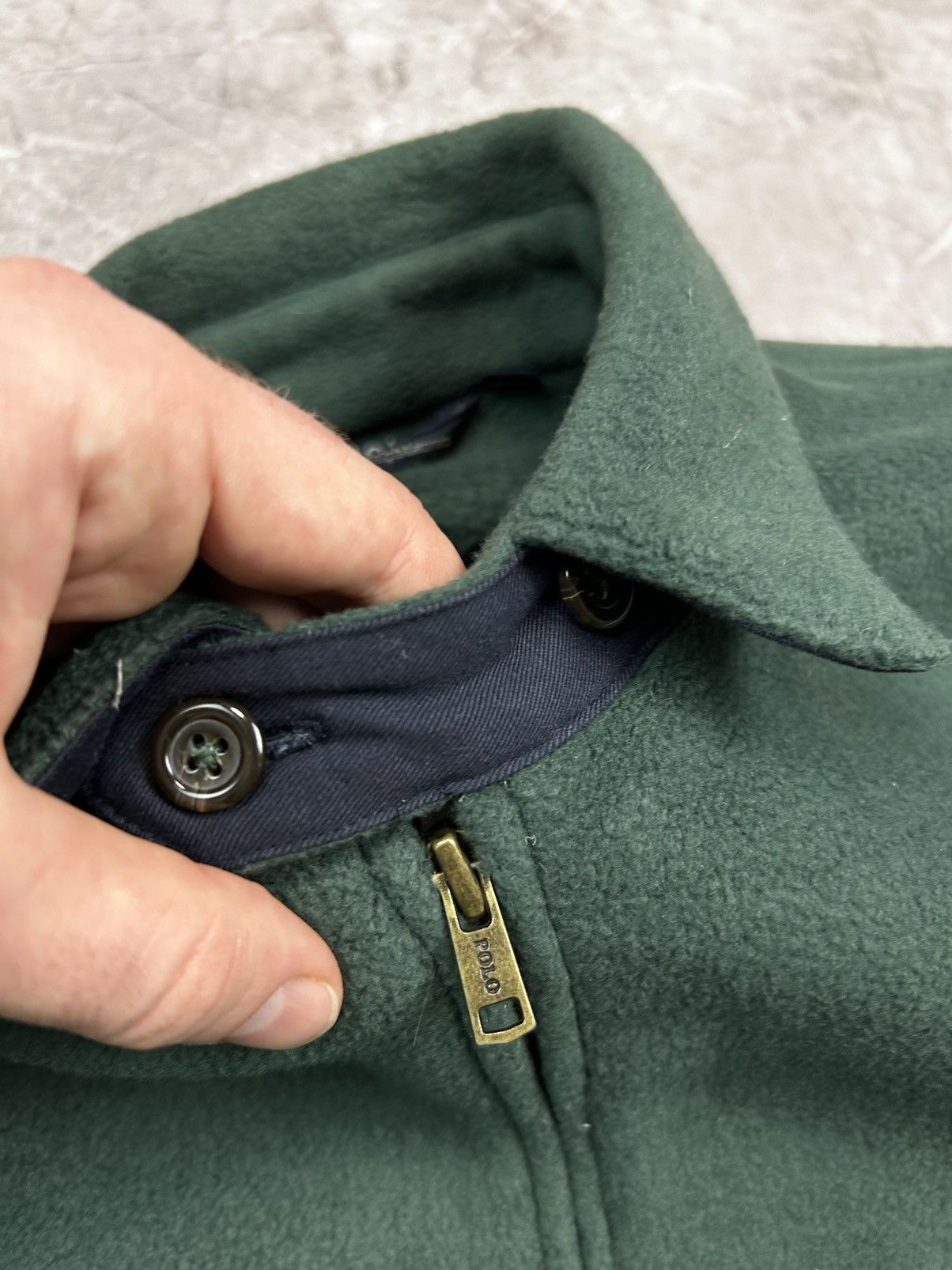 Vintage Vintage Polo Ralph Lauren Fleece Jacket Size US L / EU 52-54 / 3 - 6 Thumbnail