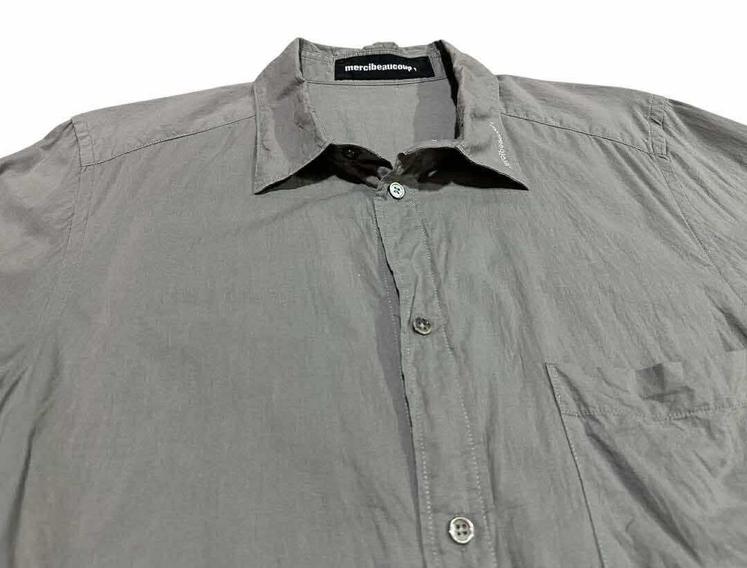 mercibeaucoup 🔥Vintage Mercibeaucoup Shirt Ribbed Sleeves Size US L / EU 52-54 / 3 - 6 Thumbnail