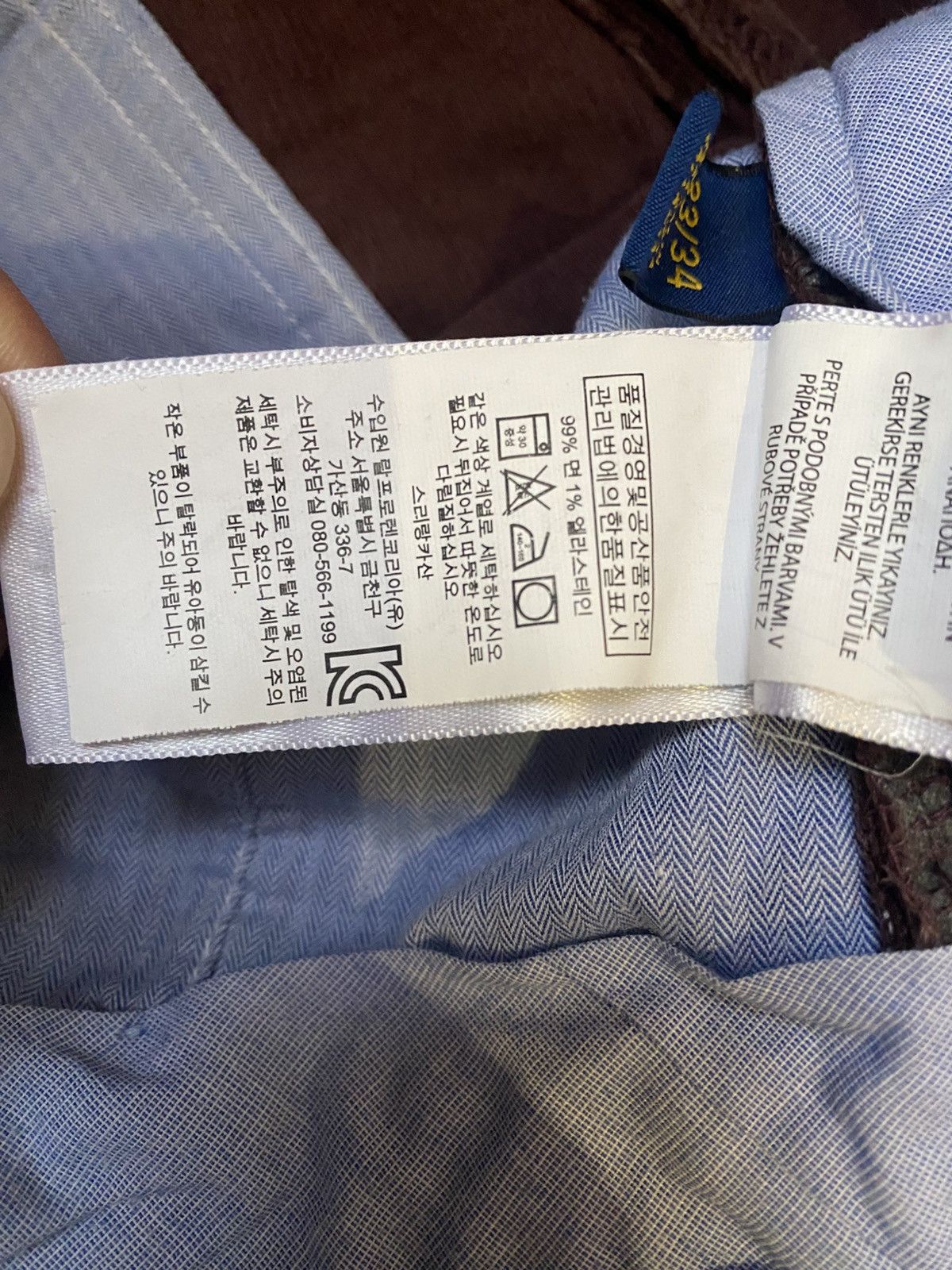 Polo Ralph Lauren Polo Ralph Lauren corduroy trousers Size US 33 - 18 Thumbnail
