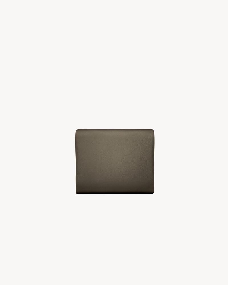 Saint Laurent Paris o1b1hav111125 Size: OS / Calypso Compact Wallet in Lambskin Size ONE SIZE - 2 Thumbnail