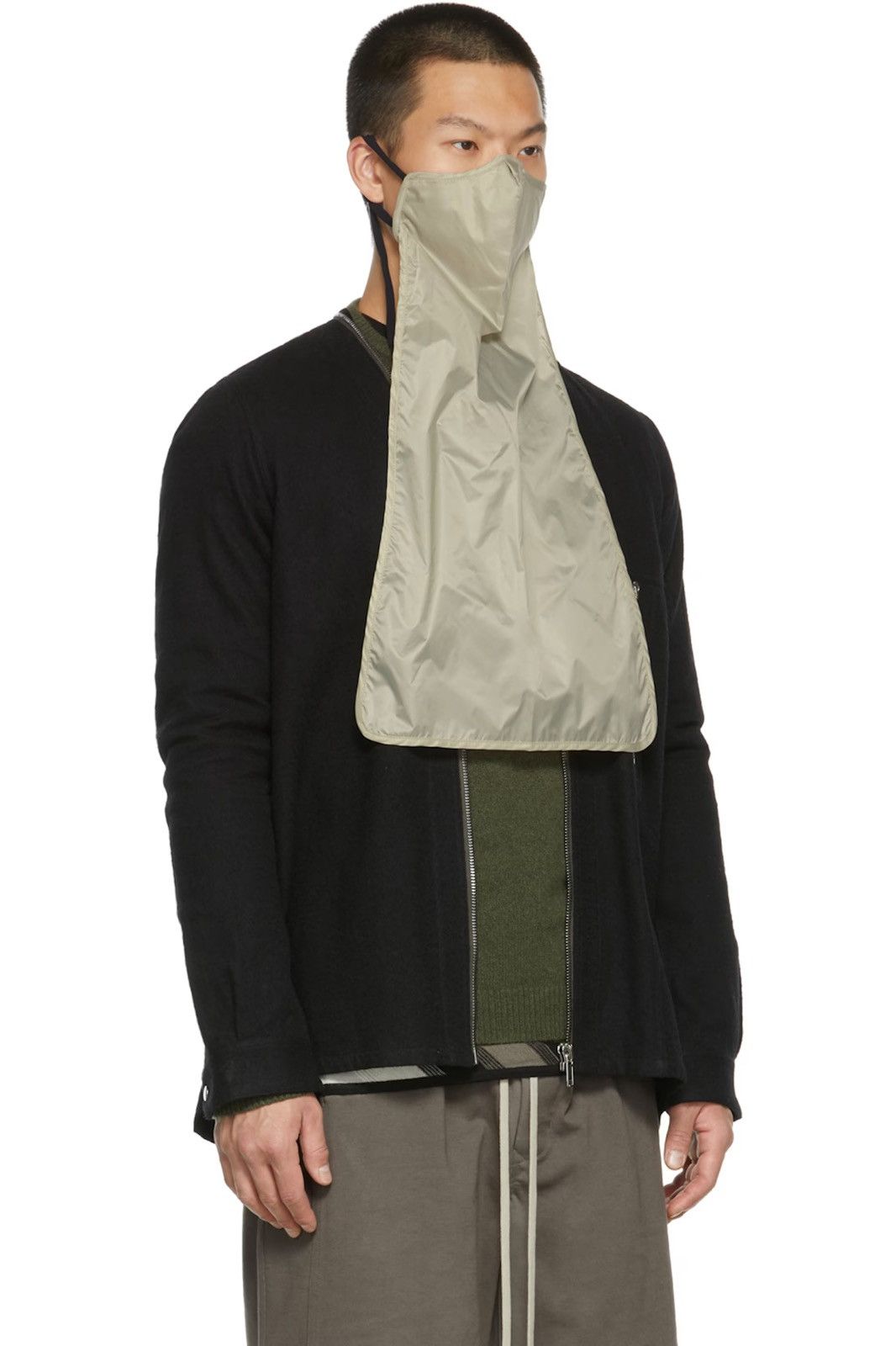 Rick Owens Rick owens long face mask Size ONE SIZE - 2 Thumbnail