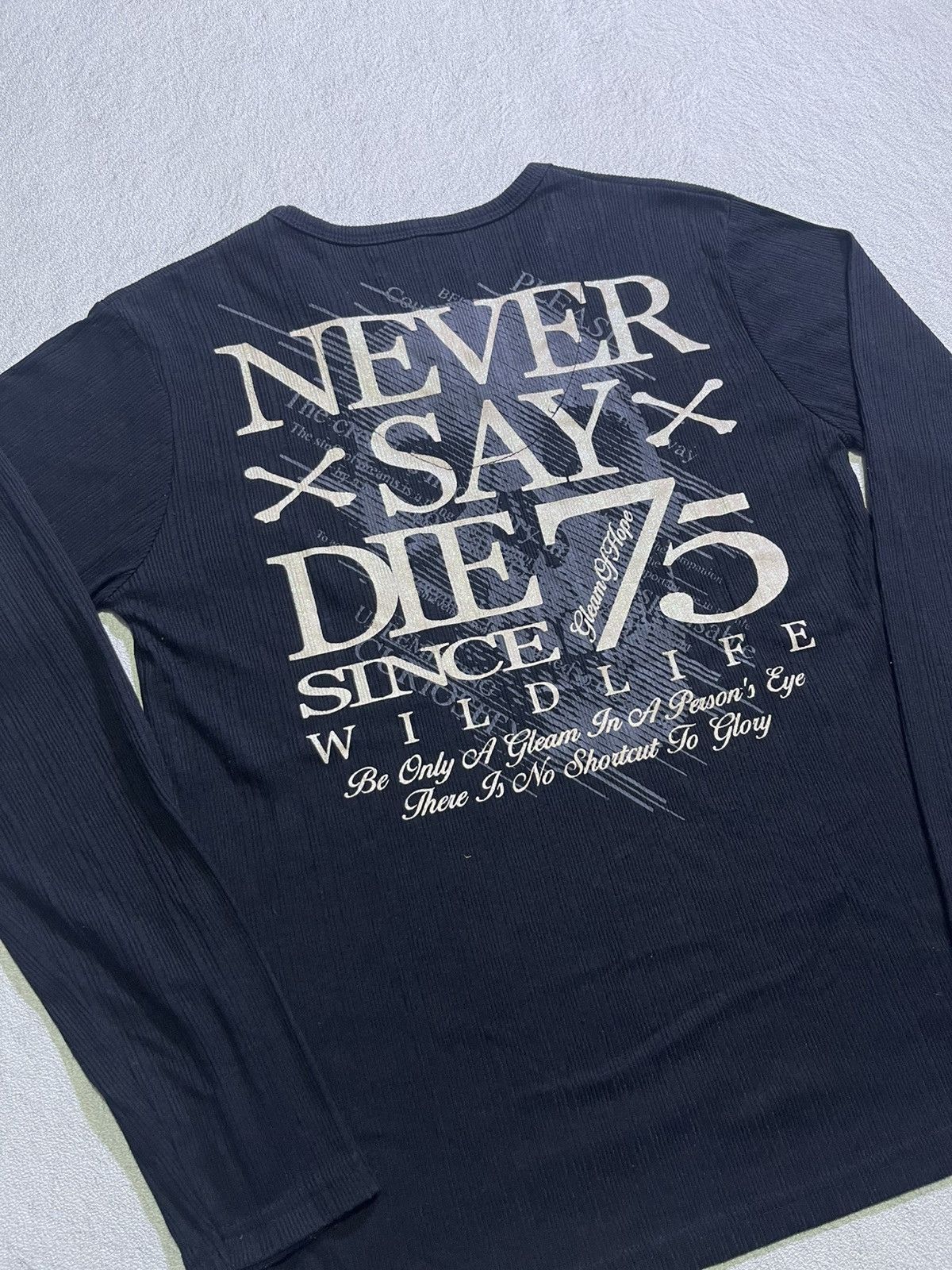 Hysteric Glamour Y2K MILD LIFE LONG SLEEVE TSHIRT IFSIX WASNINE STYLE Size US M / EU 48-50 / 2 - 2 Thumbnail