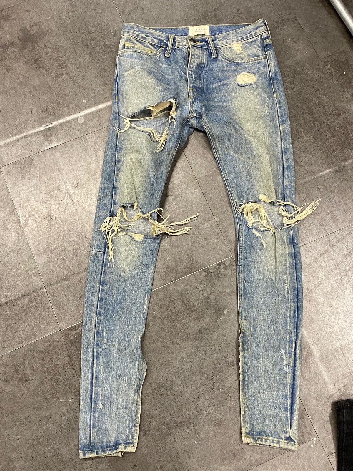 Fear of God Fear Of God 4th Collection Selvedge Denim Jeans Size US 30 / EU 46 - 14 Thumbnail