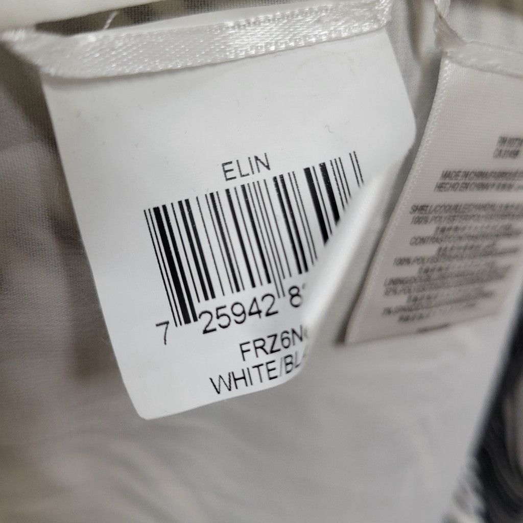 Bcbgmaxazria BCBGMAXAZRIA Elin Maxi Black & White Striped Bustier Dress Size L / US 10 / IT 46 - 14 Thumbnail