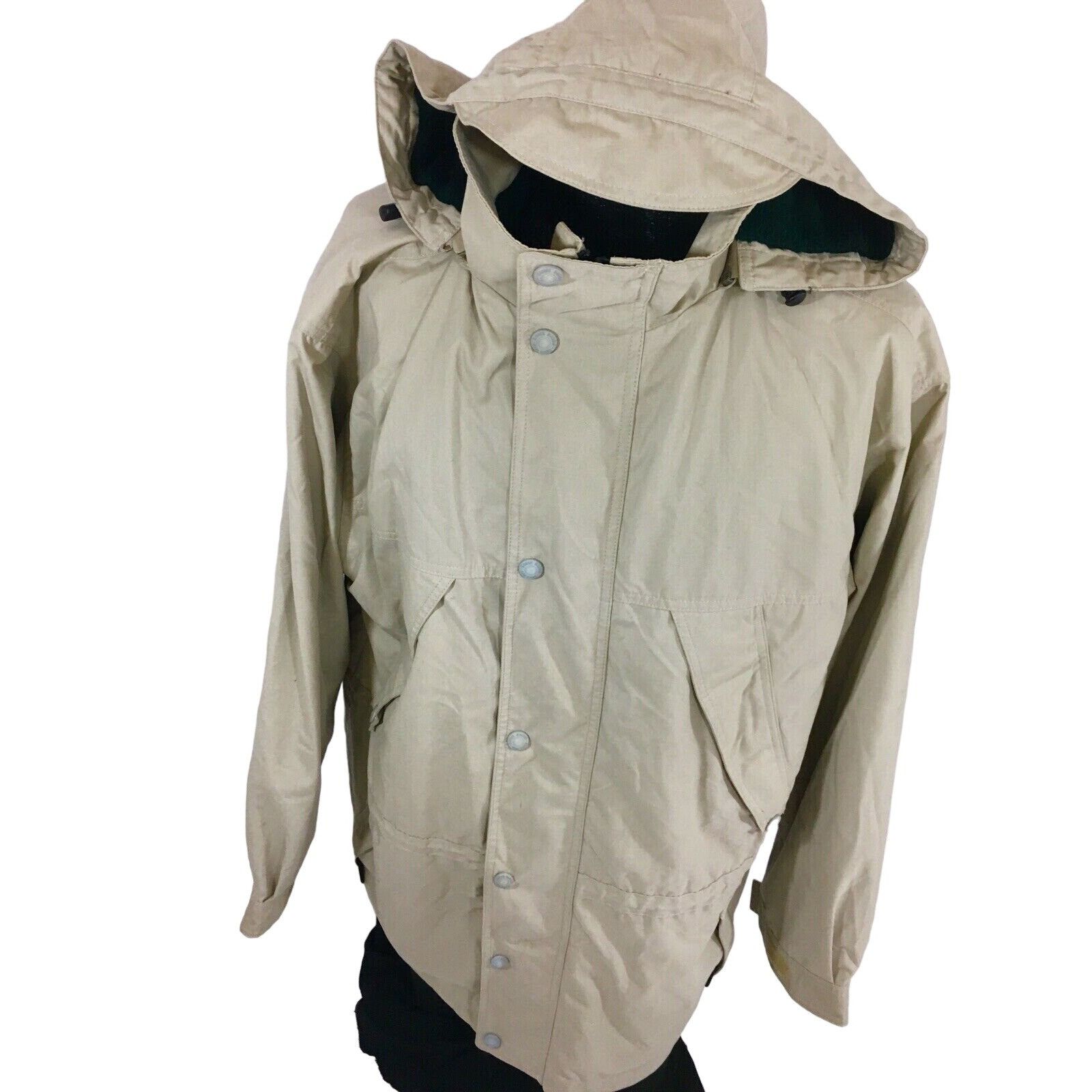 Eddie Bauer Vtg Eddie Bauer Beige WOOL Lined MOUNTAIN PARKA Jacket Size US L / EU 52-54 / 3 - 7 Thumbnail