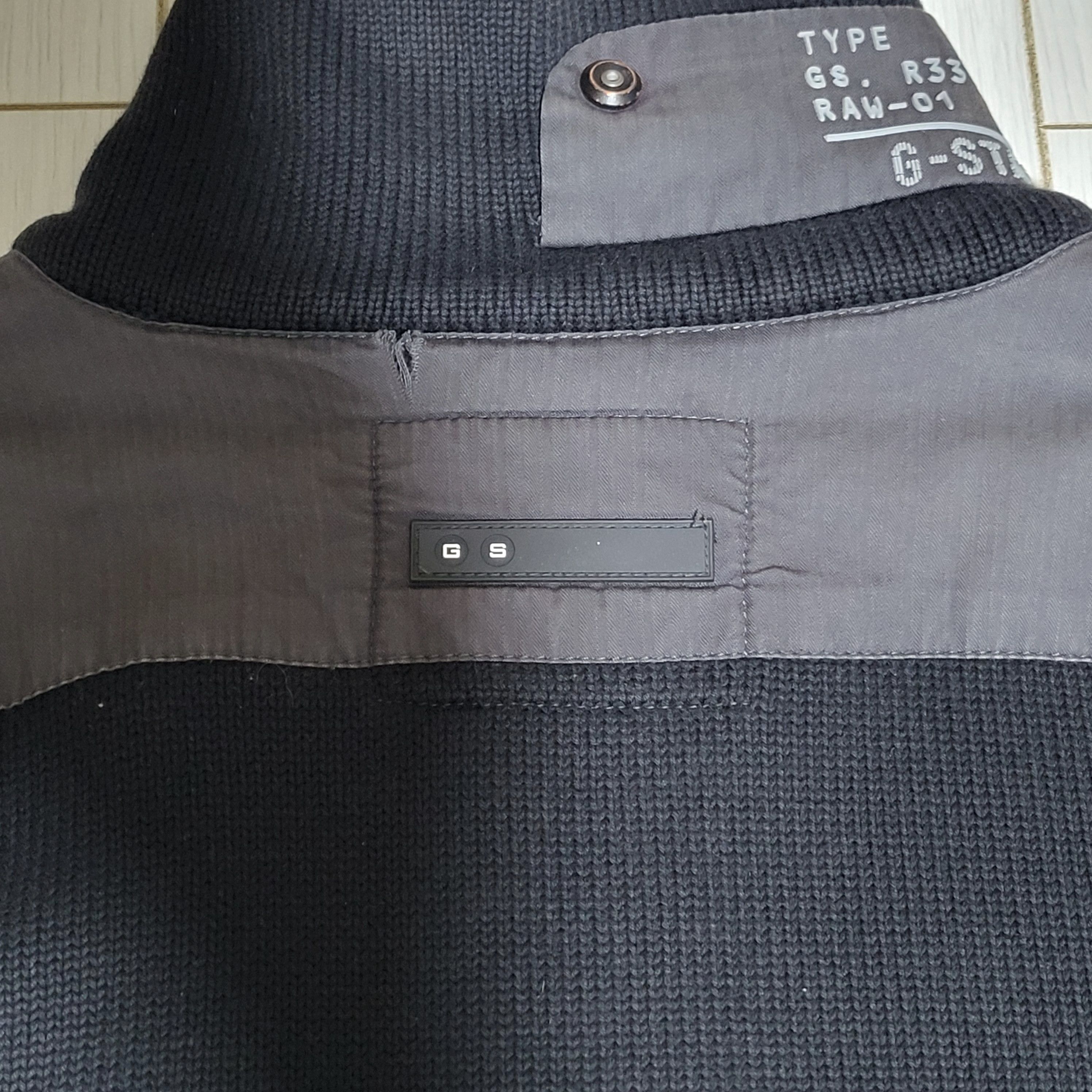G-Star G-Star Raw Y2K Black Full Zip Knit Sweater Jacket Size M Size US M / EU 48-50 / 2 - 7 Thumbnail