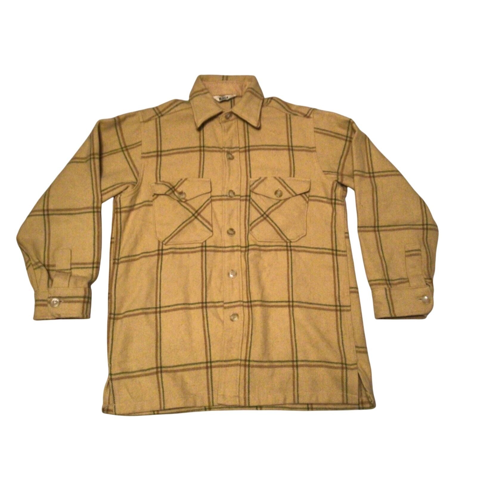 Woolrich Woolen Mills Woolrich 70s Plaid Wool Shacket – Men’s Small Size US M / EU 48-50 / 2 - 1 Thumbnail