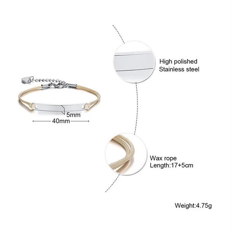 Other Temperament Personalized Bracelet Size ONE SIZE - 3 Thumbnail