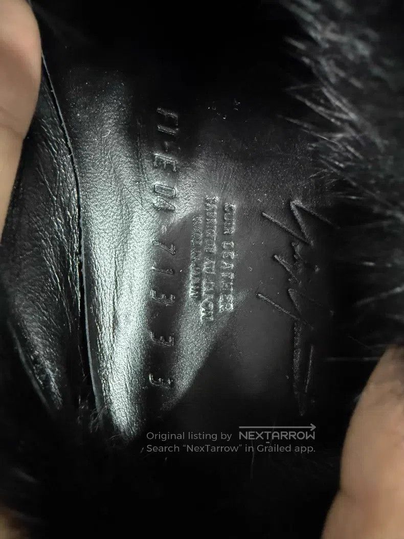 Yohji Yamamoto YOHJI YAMAMOTO Real fur velvet slippers Size US 6 / EU 39 - 7 Thumbnail