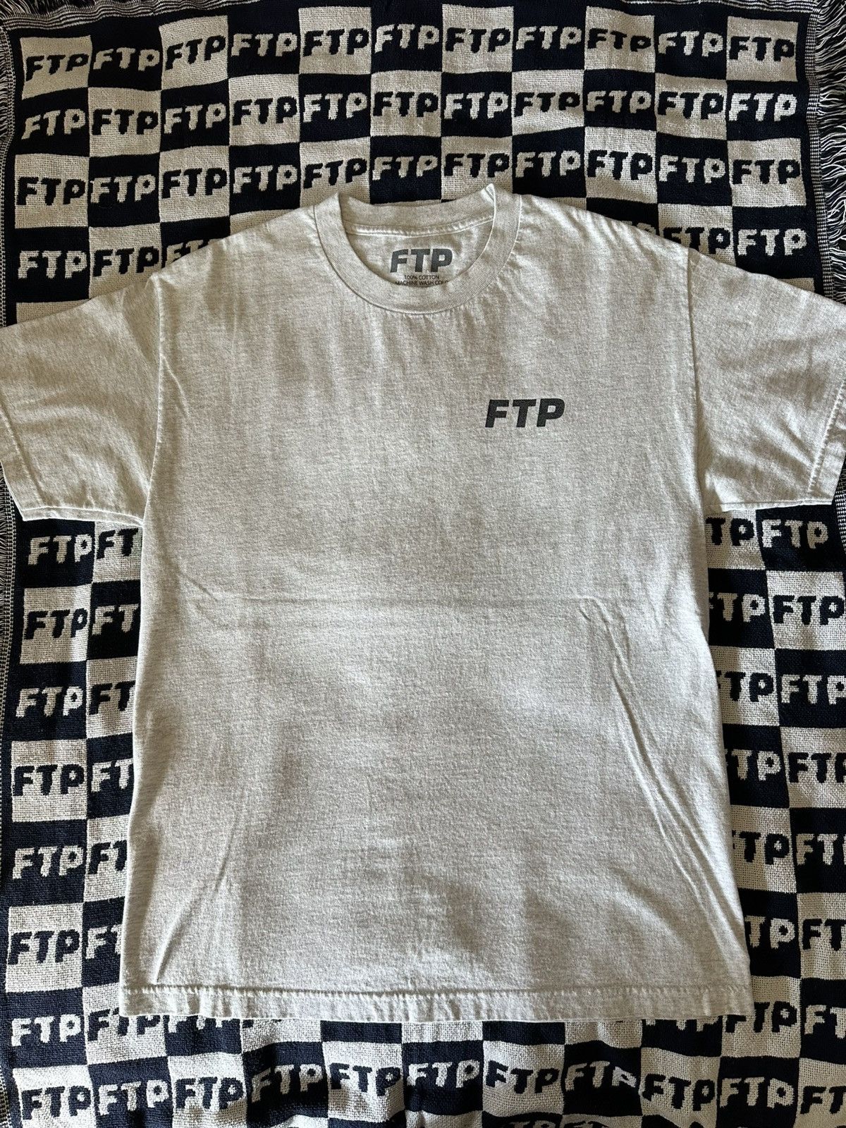Fuck The Population FTP ASH LOGO TEE Size US L / EU 52-54 / 3 - 1 Thumbnail